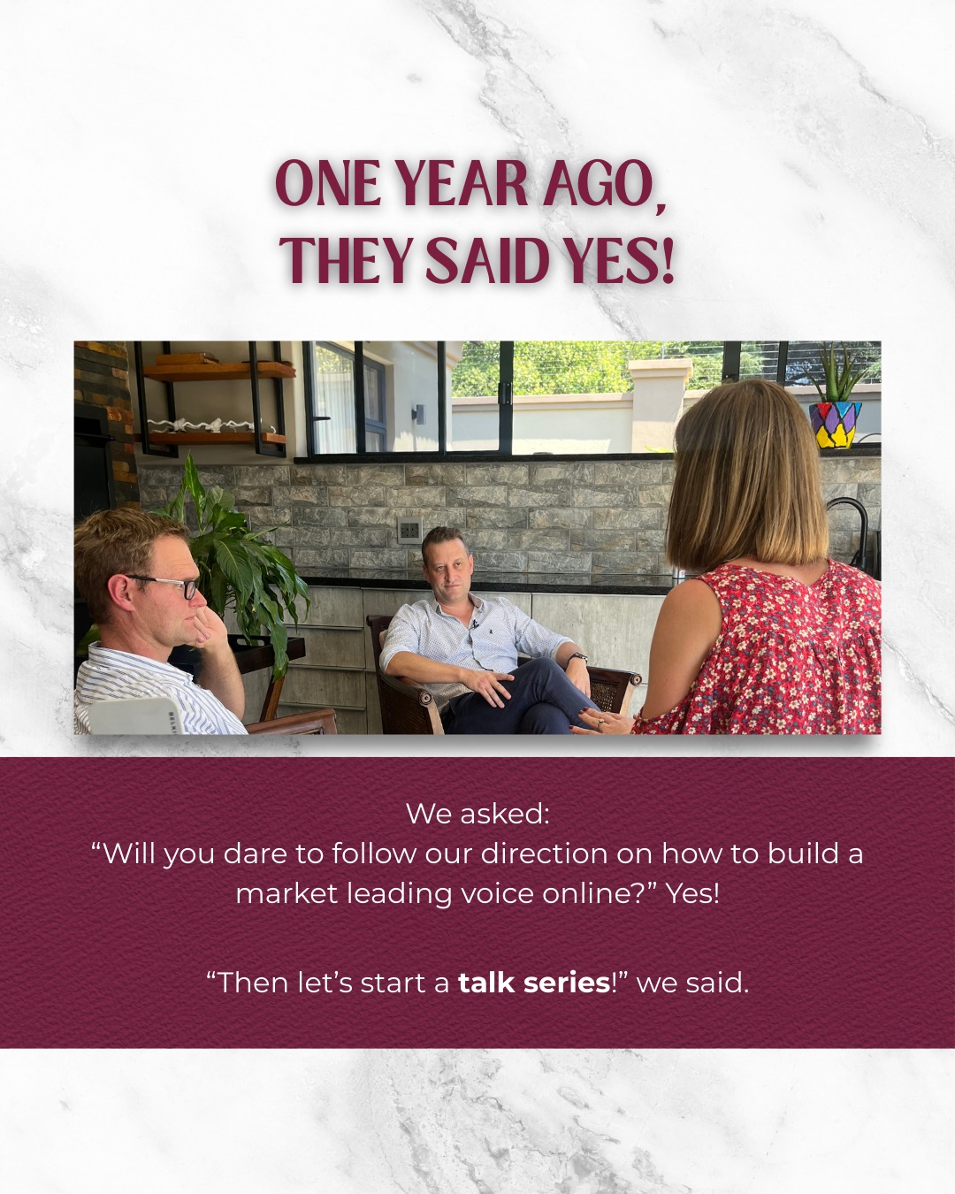 It was a leap, but we took it.
We suggested, planned and executed digital content that isn’t the norm in the engineering and construction industry.
For the continuation of this strategy to continue to lead the converstation, we are drafting plans to create an even bigger, second year of JT Talks!
Thank you, JTC Building Systems, for trusting us with your brand. We look forward to continue reaching new heights with you.
#BetterItMarketing #JTTalks