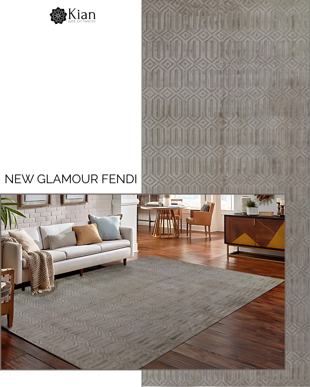 O Tapete New Glamour Fendi traduz elegância em cada detalhe. Com textura sofisticada e desenho geométrico sutil em tons neutros, ele adiciona profundidade e refinamento ao ambiente sem pesar na composição.
Consulte mais sobre o modelo visitando nossas lojas.
📍Rua Henrique Schaumann, 498 - Pinheiros | SP
São Paulo: (11)93044-1854
Caxias do Sul: (54) 3027-1234
.
.
.
.
#kiantapetes #arqdecor #interiordesign #sofisticacao #personalidade #estilo #tapetesimportados #decoração #homedecor #homesweethome #designinterior #arqlovers #confort #casadecorada #DesignDeInteriores