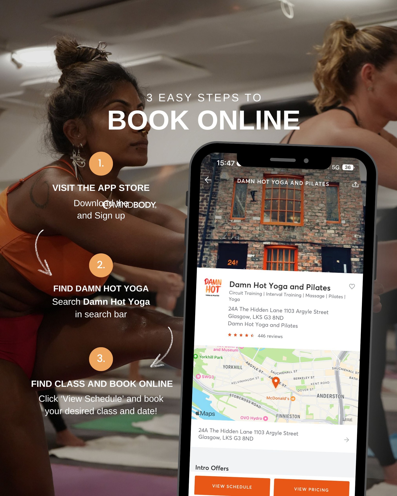 Thinking about coming along?
Book your class via the Mindbody app — we’d love to see you 🔥
#BookYourClass #MindbodyApp #DamnHotYoga