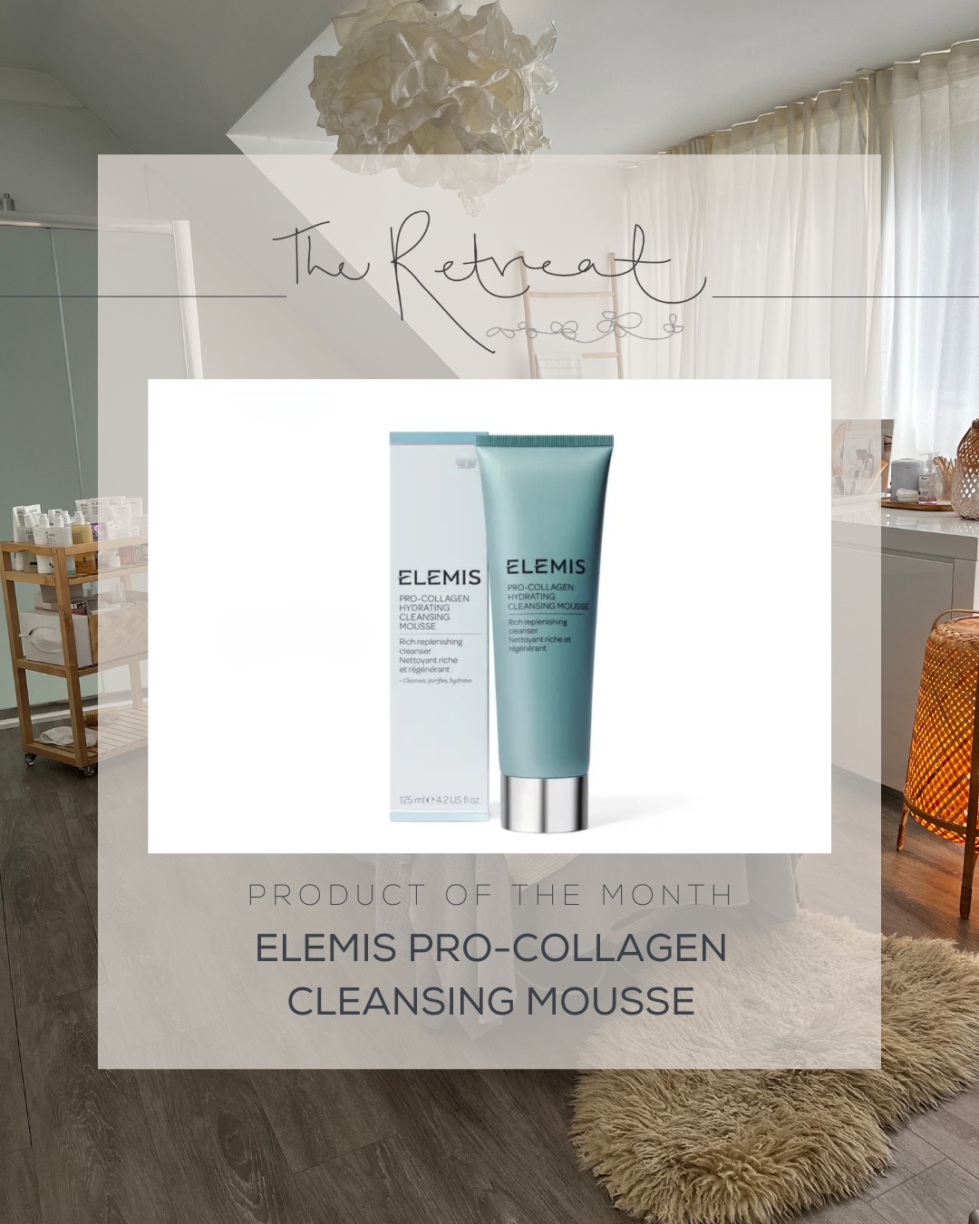 Our new fave has landed in the salon! Elemis Pro-Collagen Cleansing Mousse is DIVINE!
Experience cloud-like cleansing with the all new Pro-Collagen Hydrating Cleansing Mousse. Clinically proven to increase skin hydration, the transformative cream-to-light silky mousse deeply cleanses and effortlessly removes makeup, SPF, and impurities without stripping or drying the skin. Combining silken-soft textures with high-performance ingredients, the hard-working formula delivers deep purification with the gentlest touch.
Suitable for all skin types including dry skin, this cleansing mousse can be used as a daily single cleanse or as the perfect partner to Pro-Collagen Cleansing Balm for the ultimate double cleanse routine. Available in the salon now!