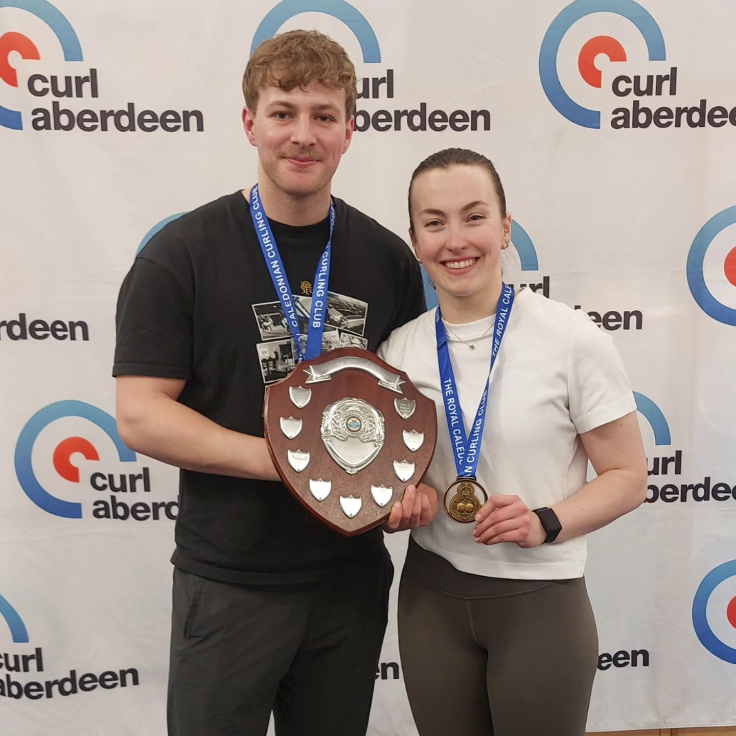 Congratulations to former Morebattle Primary School & @kelsohighschool pupil @angus.bryce and partner @katiemcmillan1 who were crowned @scottish_curling Mixed Doubles Champions at @curlaberdeen on Sunday. They ran through the competition undefeated with the final going right down to the wire. Angus & Katie will now hope to be selected to represent Scotland at the @worldcurling Champs in Geneva next month.