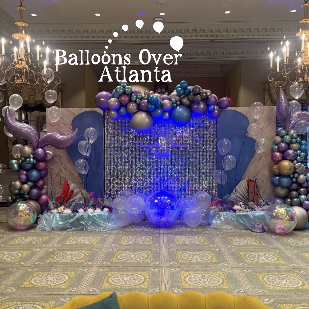 Under the sea vibes 🐚🌊✨
This entire under-the-sea backdrop was designed and installed by Balloons Over Atlanta 🎈 From the organic balloon garland to the full backdrop setup, every detail was created to bring those ocean dreams to life.
Perfect for birthdays, baby showers, and themed celebrations 🫧🐠
#BalloonsOverAtlanta #AtlantaBalloons #UnderTheSeaParty #OrganicBalloons #ATLPartyDecor #BalloonBackdrop #UnderTheSeaTheme #AtlantaEventDecor