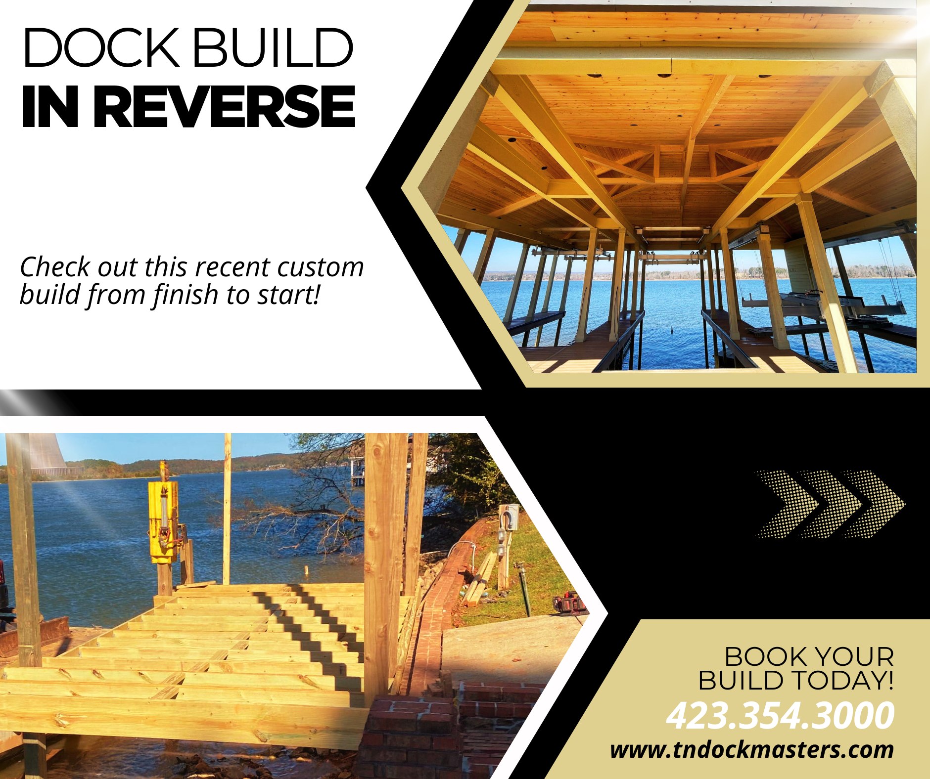 Go back in time with us on this recent fully custom dock build!
#dock #beforeandafter #afterandbefore➡️