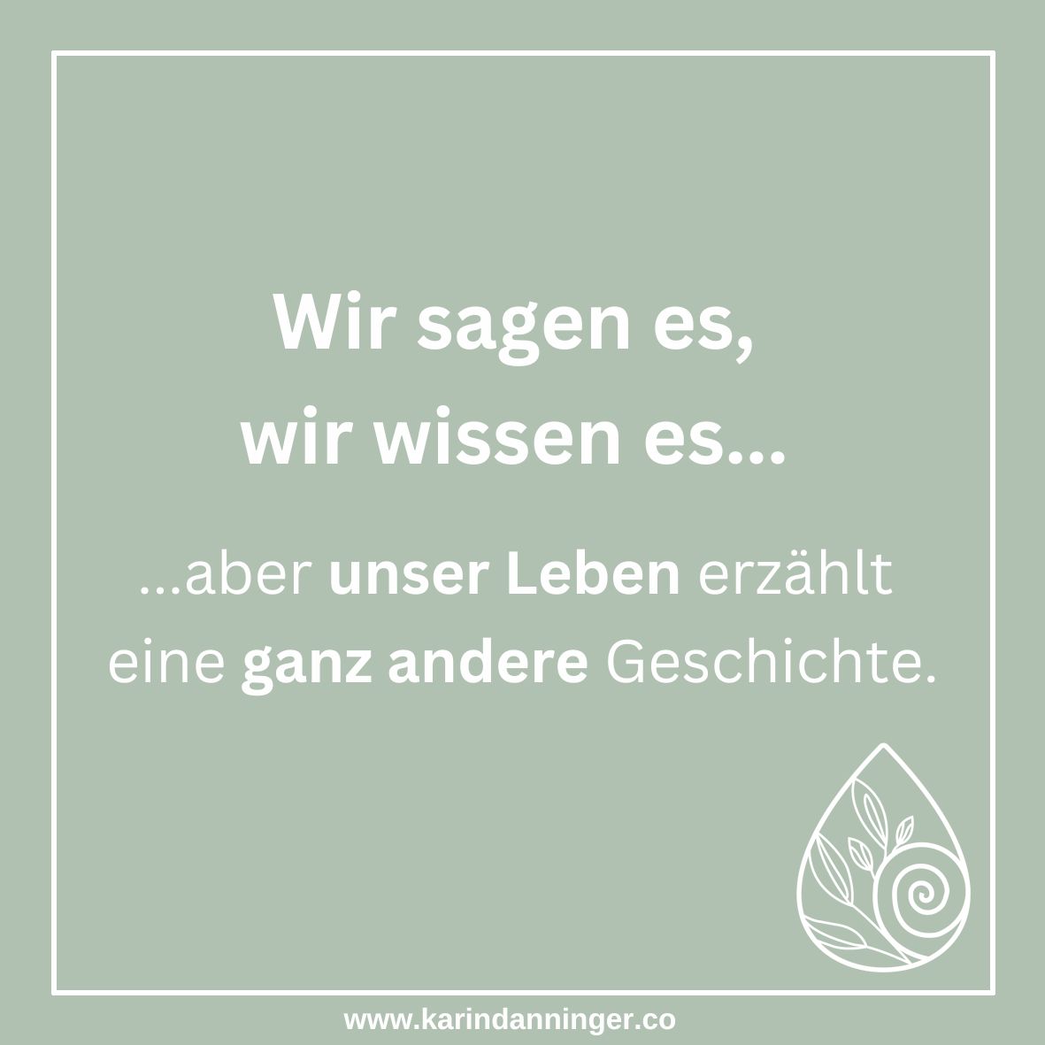 Wir wissen unglaublich viel.
Über Achtsamkeit.
Über Grenzen.
Über Selbstfürsorge.
Über Kindererziehung.
Über ein gutes Leben.
Der Kopf versteht alles.
Und trotzdem handeln wir im Alltag oft anders.
Nicht, weil wir schwach sind.
Nicht, weil wir es nicht besser wissen.
Sondern weil es manchmal leichter ist, das Bild nach außen aufrechtzuhalten.
Weil wir Konflikten aus dem Weg gehen, funktionieren,
oder oft nicht genau hinschauen (wollen).
Mit der Zeit wird daraus eine Gewohnheit.
Wir merken kaum noch, wie groß der Abstand zwischen dem, was wir sagen, und dem, was wir wirklich leben, geworden ist.
Und doch spüren wir innen diese leise Unruhe, dieses kleine Ziehen.
Wirklich bei sich zu sein, entsteht genau hier.
Es beginnt, wenn wir wieder ehrlich hinschauen,
Kopf und Herz miteinander verbinden
und Schritt für Schritt mehr das leben,
was uns wirklich wichtig ist.
💬 Eine ehrliche Frage an dich:
Hast du schon einmal bemerkt, dass Worte und Handlungen bei dir nicht ganz zusammenpassen?
Diese Erkenntnis kann der erste Schritt zu echter Veränderung sein.
Wenn du merkst, dass dir dieser Prozess schwerfällt, begleite ich dich gern auf deinem Weg, wieder mehr bei dir selbst anzukommen.
💛 Mit deinem Like zeigst du: Wir sind nicht allein – und vielleicht braucht heute jemand genau diesen Lichtblick.
#authentizität #selbstreflexion #bewusstleben #achtsamkeit #persönlichkeitsentwicklung #mentalgesundheit #innerearbeit #selbstwahrnehmung #emotionaleintelligenz #bewusstsein #selbstentwicklung #coaching #beratung #linz #karindanninger