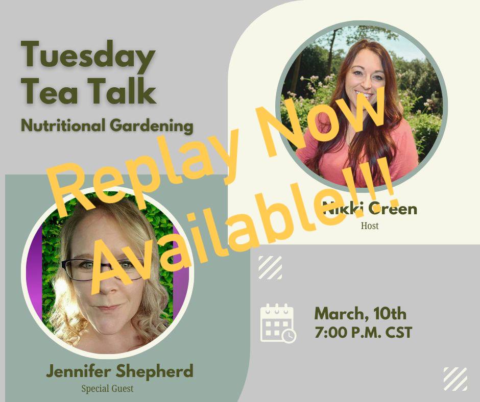Missed our TTT session? 🌿✨
Watch the replay! Jennifer and I dive into what burnout really looks like, the key pillars of wellness, and—of course—a little gardening magic. You won’t want to miss this one!
https://youtu.be/FSY7casjcac