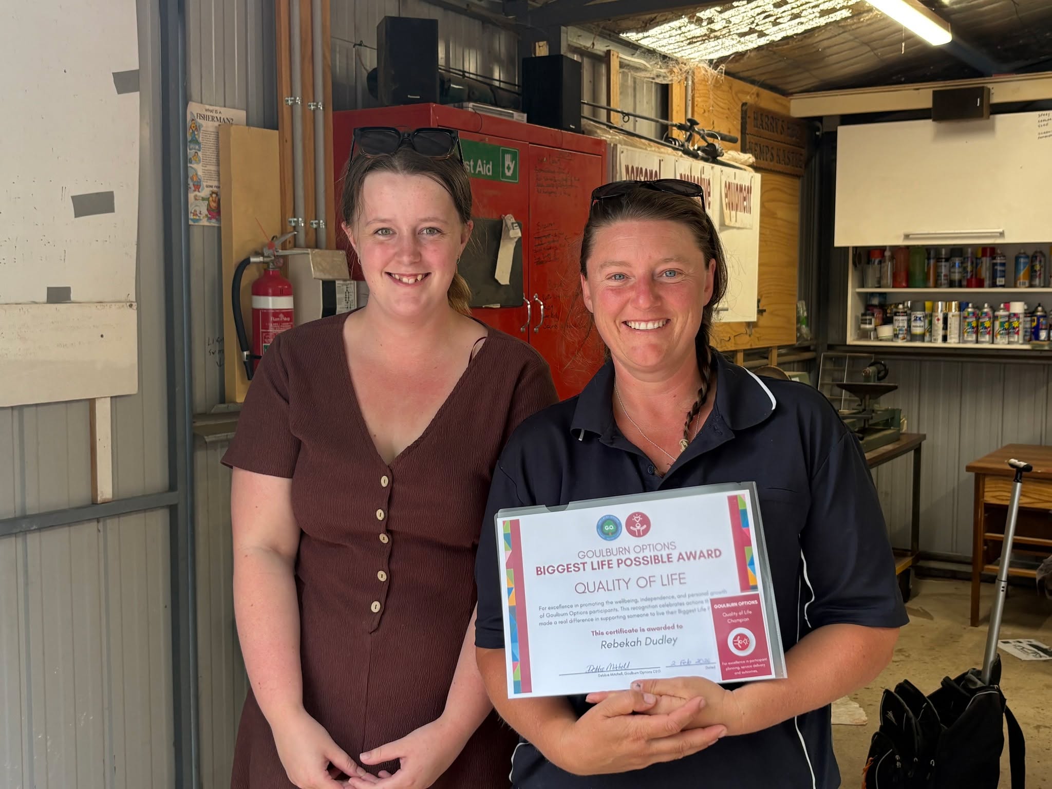 Congratulations to the February Winners of GO's Biggest Life Possible Awards! We couldn't be prouder of our team and the fantastic start they've made to the year! Well done everyone!!
Rebekah D - Quality of Life
Shrawan C - Quality Practice
Tiffany G - Quality of Life
Naomi D - Quality Business
Bill S - Quality Business
Linda C - Quality Business
#GoulburnOptions #BiggestLifePossible #DisabilitySupportServices #DisabilitySupport