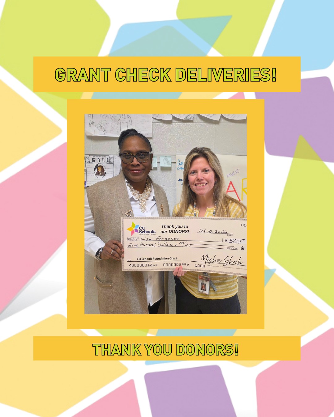 Mrs. Ferguson is making sure our littlest readers have plenty of leveled readers available to ensure their growth as learners continues to grow with each new book they get their hands on! This IMPACT grant represents 90 new books for Dr. Martin Luther King Elementary students.