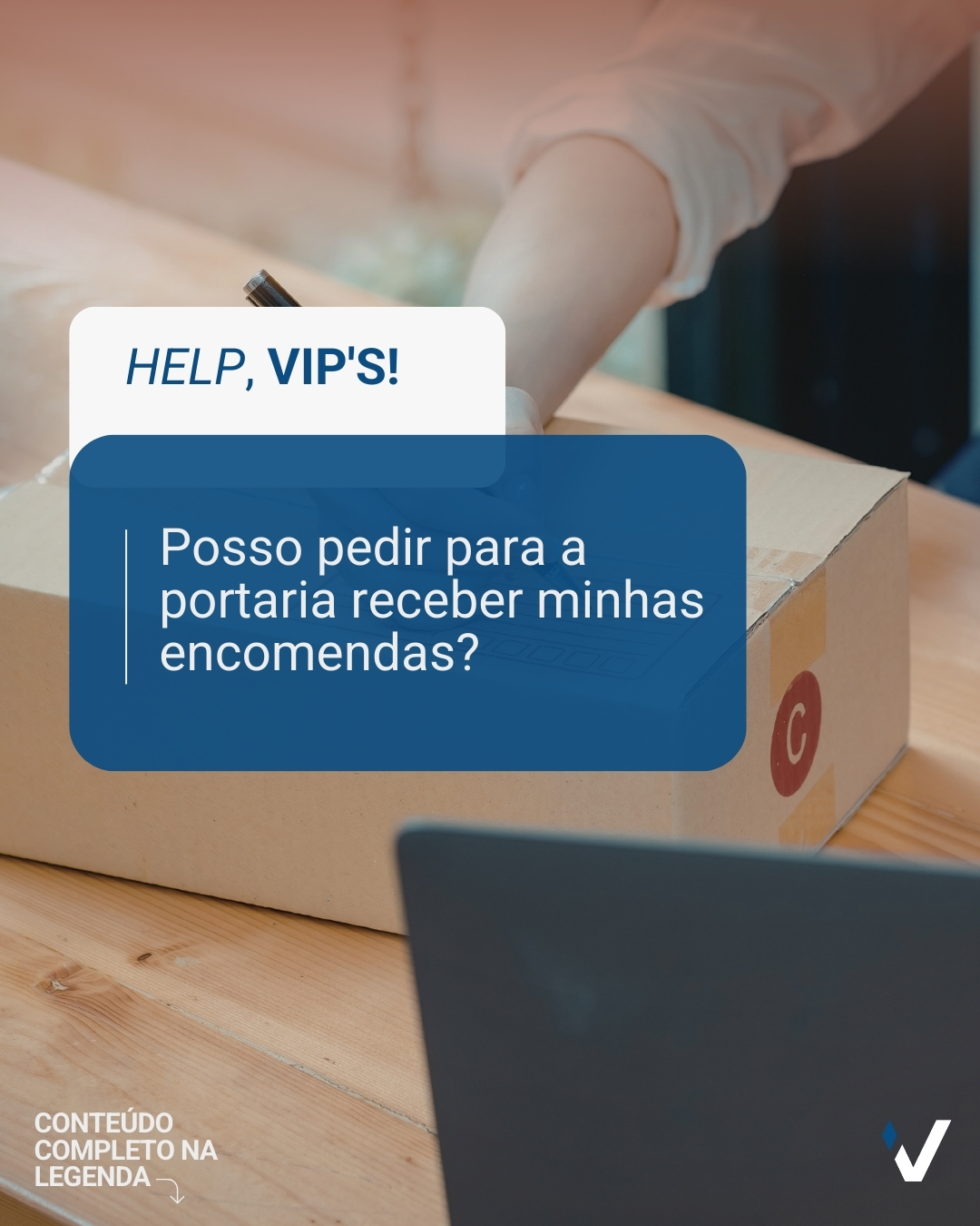 Essa é uma dúvida comum! O segredo para evitar problemas é o equilíbrio entre a agilidade do dia a dia e o que dita o Regimento Interno do seu condomínio. Organização é a chave para que nada se perca e a segurança seja mantida.
Tem dúvidas sobre o funcionamento do seu condomínio? A gente ajuda você a entender! ✋
VIP’S 25 anos – Porque viver bem começa com uma boa gestão.
#HelpVips #DicasCondominiais #LogisticaCondominial #VipsCondominios #Portaria