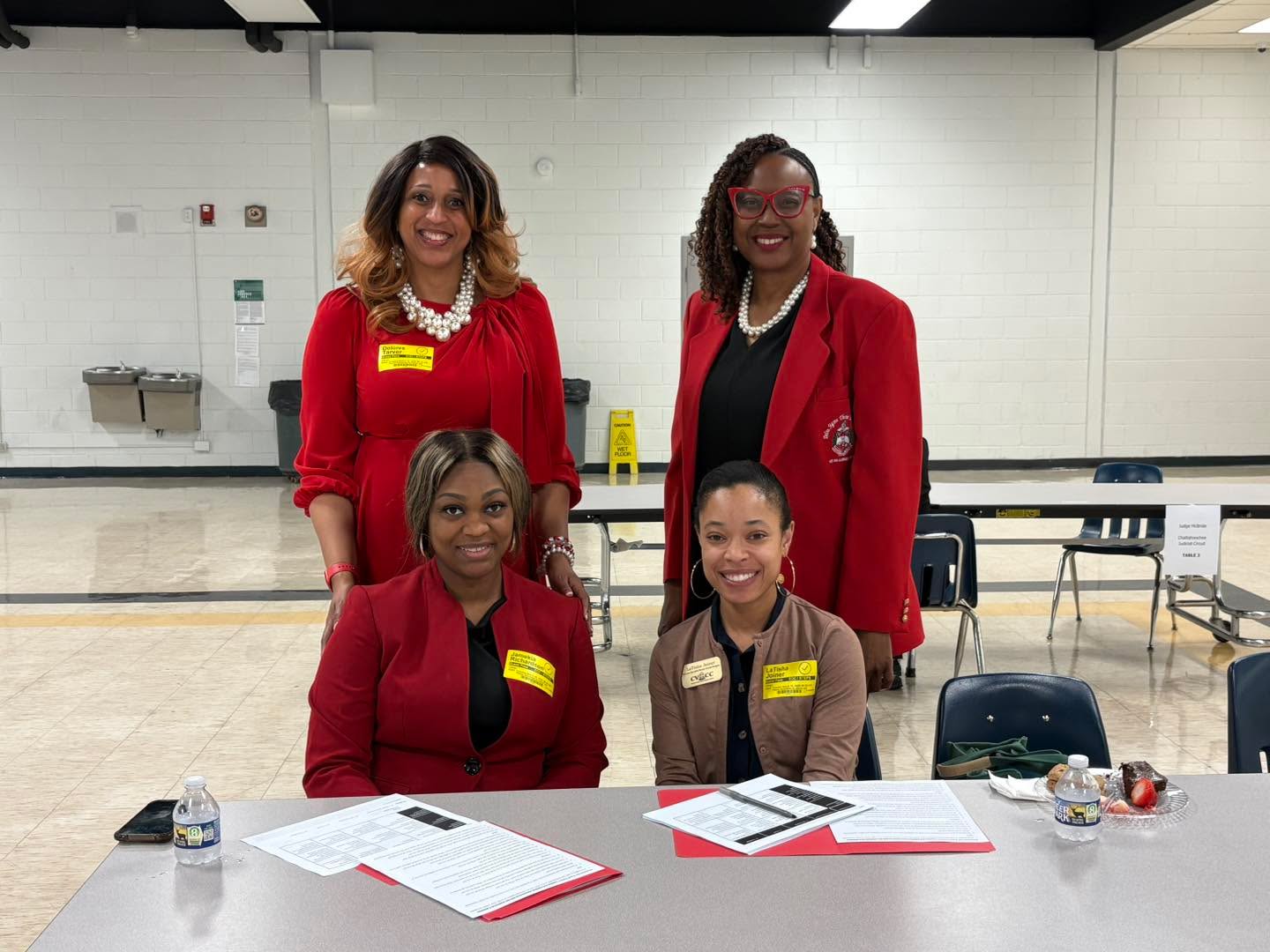 The Columbus Metropolitan Alumnae Chapter partnered with the Harris County School District Educational Opportunity Center (EOC), Performing Learning System, and Sustainability Empathy Education Development (SEED) Program to conduct mock interviews along with staff from the Office of Student Development and Success at Chattahoochee Valley Community College (CVCC). #CMACimpact #purposefulpartnerships #careerreadiness #communityengagement