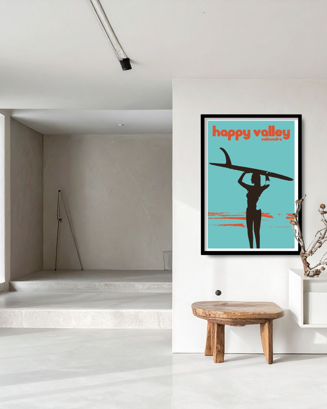 On it's day Happy Valley Caloundra can produce epic waves both left and right.