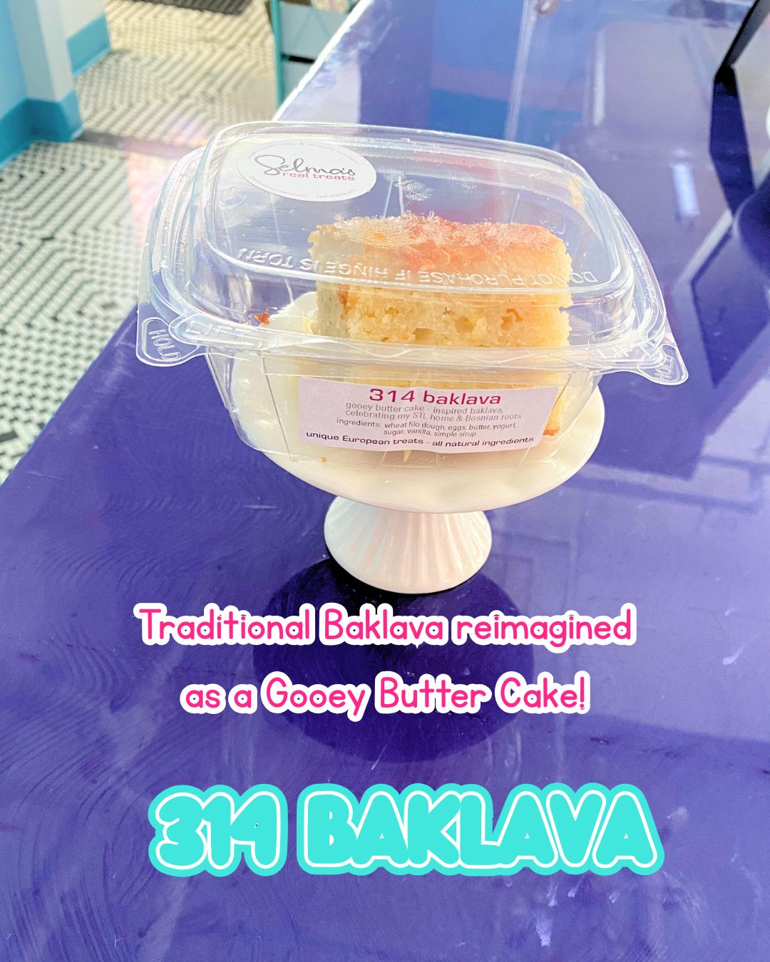 Gooey butter baklava? Yes, please!
Available now for a limited time only 🍰