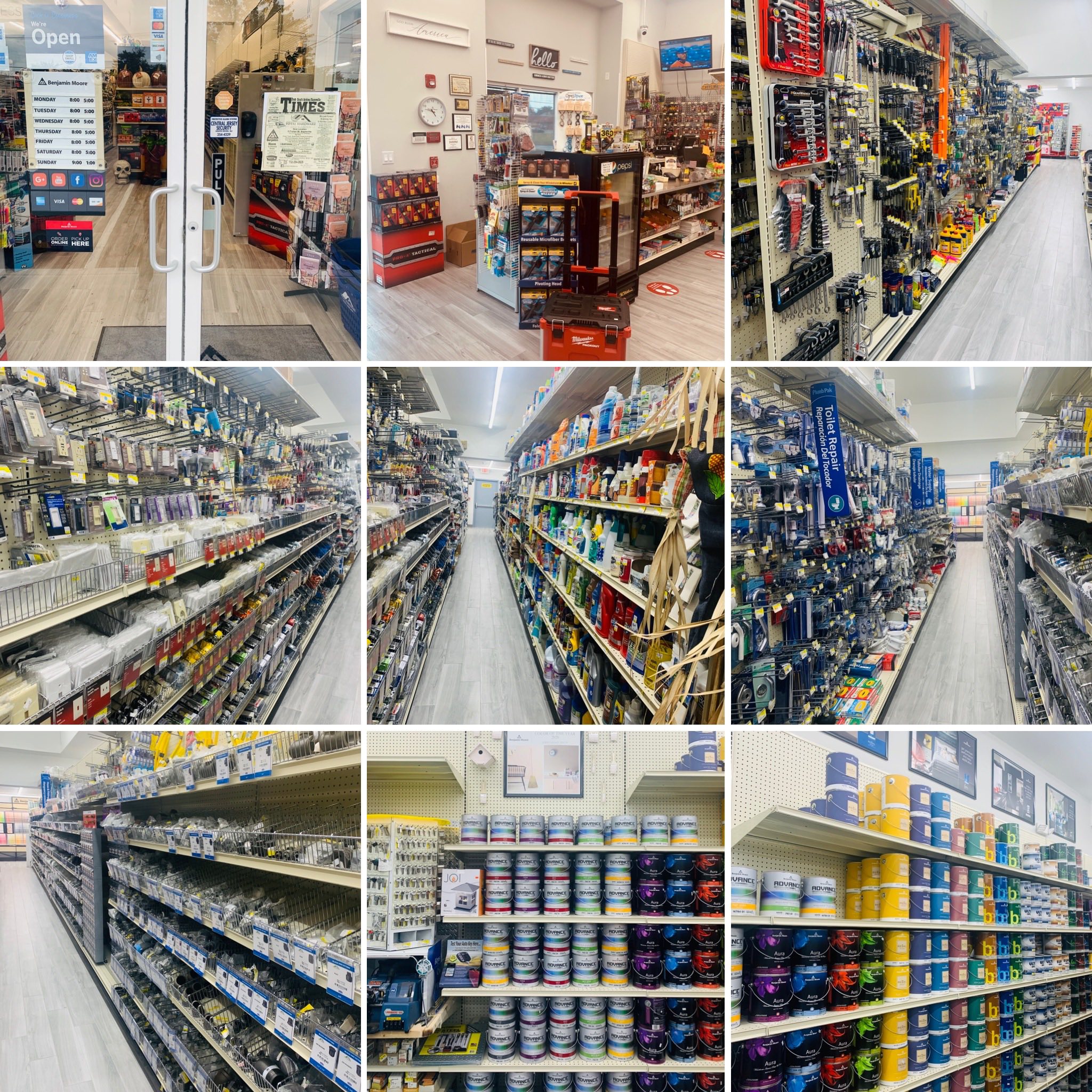 🌸 Spring is here!
Everything you need to clean, paint, repair, and enjoy your home and garden is ready at Total Hardware.
🛠 Tools
🎨 Paint & supplies
🌱 Garden & lawn
🧹 Cleaning products
🔥 Outdoor & seasonal items
Stop by and get your home spring-ready!
Total Hardware and Garden Supply Inc. & Benjamin Moore Retail store #sayrevillehardwarestore #sayreville #southriver #southamboy #oldbridgenj #paintstore #benjaminmoorepaint #SpringClean #HomeImprovement #grillingseason #lawnmaintenance #gardeninspiration