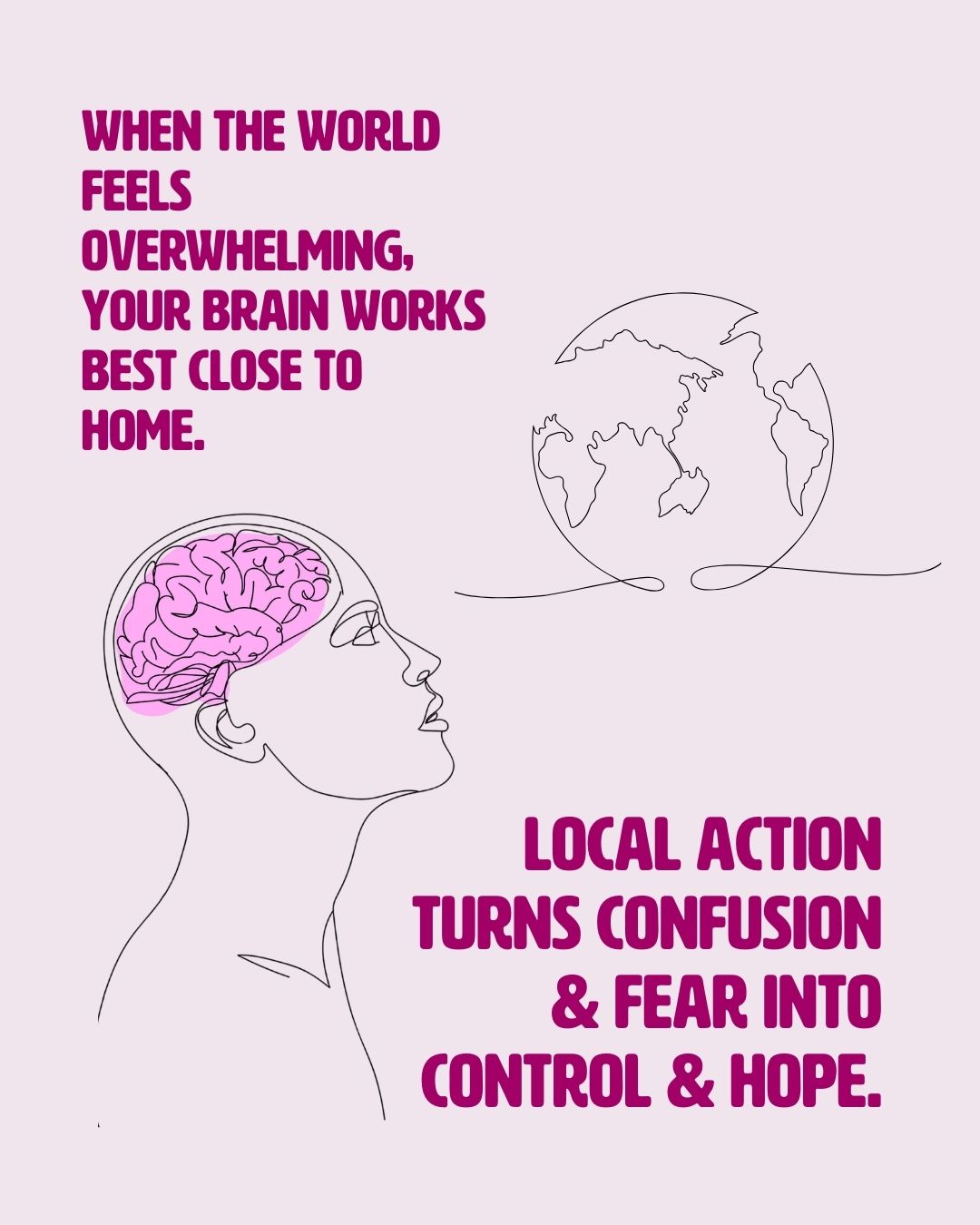 The world feels overwhelming right now. We can't fix everything.
But we can change something.
Start local.
Connect.
Act.
Watch the ripples grow.
Where are you & what are you changing about it for the better?
Drop it in the comments and let's make a map of all the communities working together for the better 🫶
