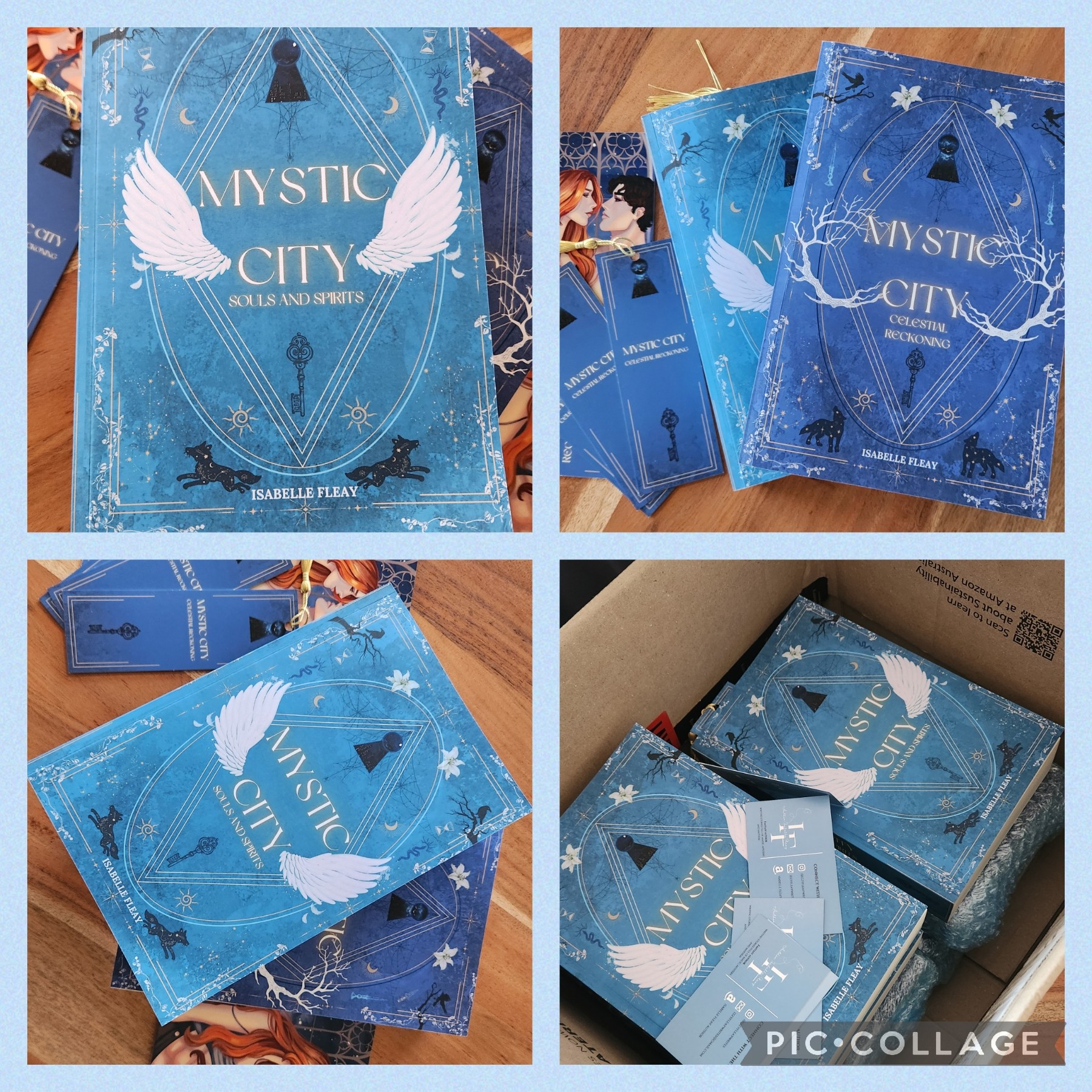 Are you inlove with the worlds of Crescent City and The Shadowhunter Chronicles?
This is your next series!
Mystic City blends urban fantasy, epic world building, slow-burn romance, and heart-pounding mystery into an unforgettable story!
Written by the amazing, local, Perth based author Izzyfleaywrites
Get the first 2 books now at runesandromance.store
#runesandromance #localauthor #newarrivals #mysticcity #fantasy #romantacy #smallbusinessinperth #supportlocalbusiness #smallbusinessbigdreams #australiasmallbusiness #smallbusinessonline #bookishlove #booklovers #bookstgram #bookadict #TBRProblems #tbrpile