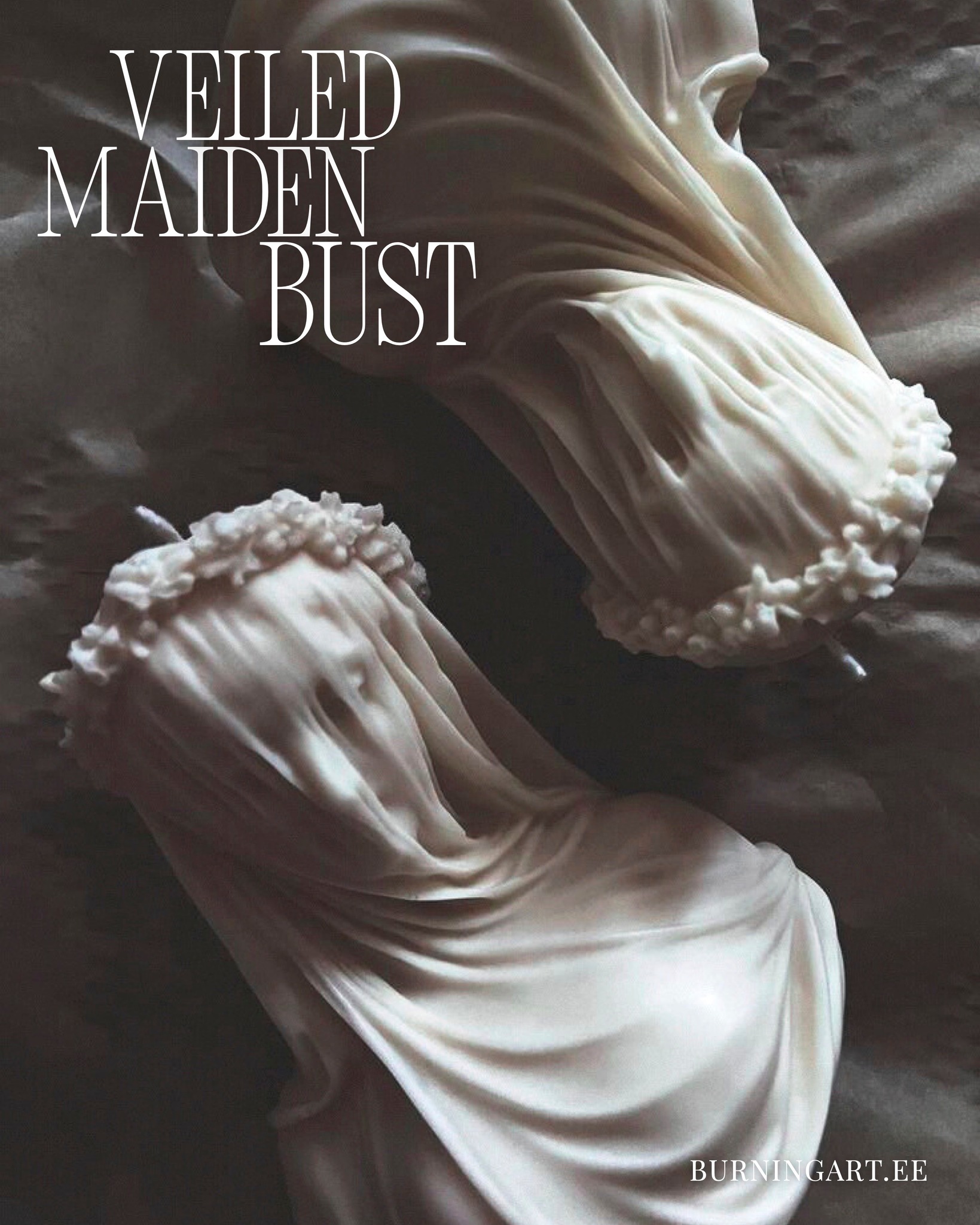 ✨ Veiled Maiden Bust – kunst küünla vormis ✨ Salapära, õrnus ja ajatu ilu.
Veiled Maiden Bust on küünal, mis on inspireeritud klassikalisest skulptuurikunstist. Lõuendina toimib naise büst, mida katab peen ja voogav loor – detail, mis on läbi ajaloo olnud skulptorite meisterlikkuse sümbol.
Loor loob illusiooni kergusest ja läbipaistvusest, justkui oleks kivi muutunud pehmeks kangaks. See kontrast tugevuse ja õrnuse vahel annab vormile erilise poeetilise ilu.
Interjööris mõjub Veiled Maiden Bust kui väike kunstiteos – skulptuurne aktsent, mis püüab pilku ja lisab ruumile elegantsi.
🕯️ Süüdatuna muutub skulptuur elavaks: valgus rõhutab loori pehmeid jooni ja loob peene varjude mängu, tuues esile vormi detailid.
Veiled Maiden Bust on loodud neile, kes armastavad kunsti, klassikalist esteetikat ja ajatuid vorme.
🎁 burningart.ee
-
✨ Veiled Maiden Bust – Art in the Form of a Candle ✨ Mystery, delicacy, and timeless beauty.
Veiled Maiden Bust is a candle inspired by classical sculpture. The form of a woman’s bust is covered with a delicate, flowing veil - a detail that has long been a symbol of sculptural mastery throughout art history.
The veil creates an illusion of lightness and transparency, as if stone had turned into soft fabric. This contrast between strength and softness gives the form a unique poetic beauty.
In an interior, Veiled Maiden Bust feels like a small work of art - a sculptural accent that captures attention and adds elegance to the space.
🕯️ When lit, the sculpture comes alive: the light highlights the soft lines of the veil and creates a subtle play of shadows, revealing the beauty of every detail.
Veiled Maiden Bust is created for those who appreciate art, classical aesthetics, and timeless forms.
🎁 burningart.ee
#veiledmaiden #skulptuurküünlad #klassikalinekunst #disainküünlad #käsitööküünlad #kunstinterjööris #burningart #eestibränd #küünlavalgus