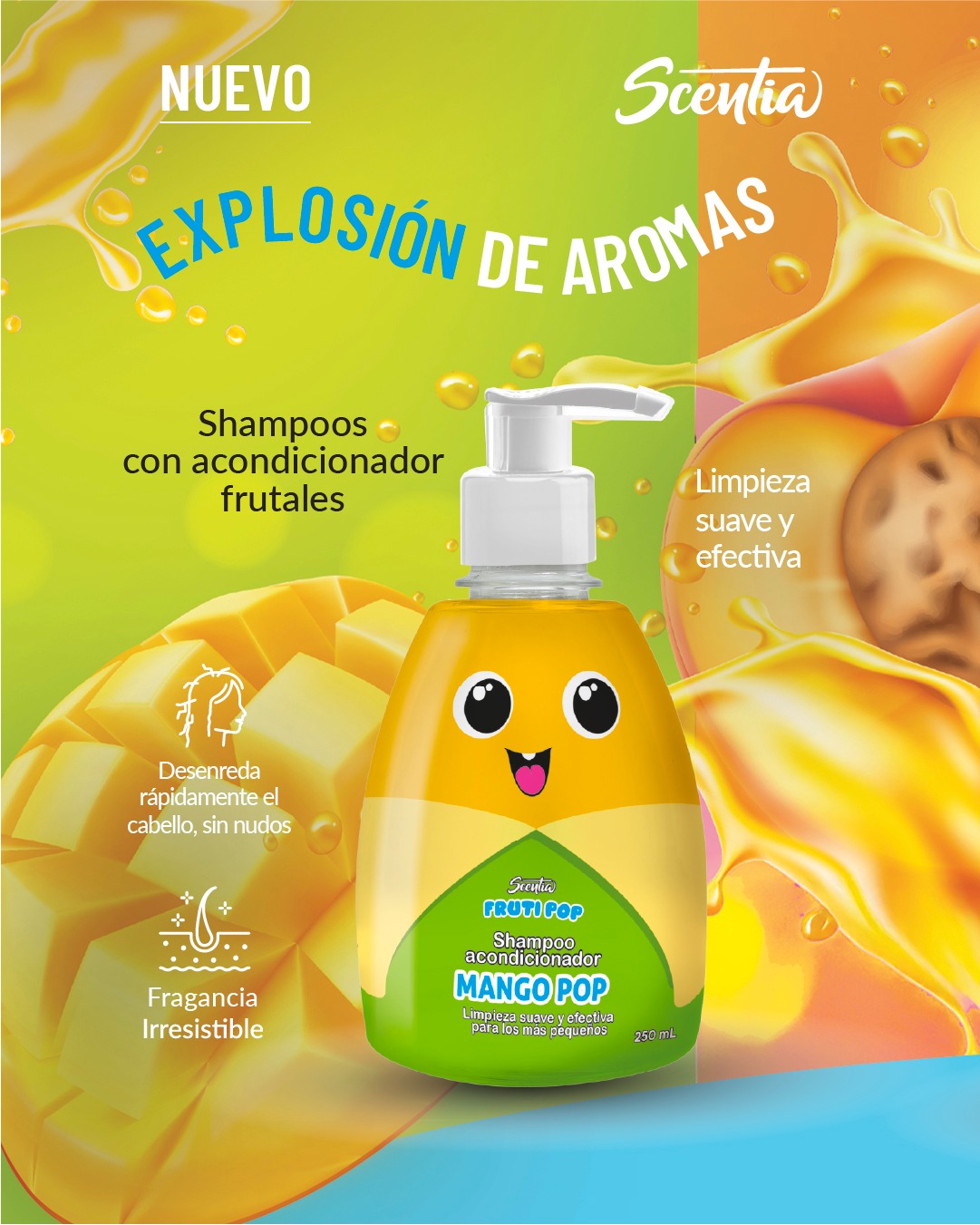 ¡Hora de espuma y risas! Nuestros shampoos acondicionador Fruti Pop hacen de la ducha el momento favorito del día, con fragancias que encantan y cuidado que protege.
#scentiacentroamerica #bellezaempoderadora #scentiacontigo #nuevo