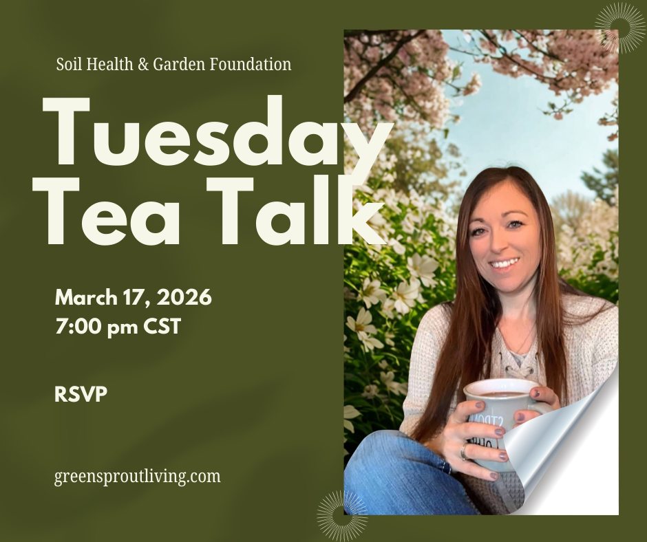 Where are all my future gardeners at? 🌱
This chat is for you.
If you’ve been thinking about starting a garden but you’re not sure where to begin, let me tell you a little secret… it all starts with the soil. Not the seeds, not the cute plants at the garden center — the soil.
This week at Tuesday Tea Talk we’re getting Back to Our Roots — Soil Health & Garden Foundations.
I’m breaking down the basics of good soil, why it matters way more than people think, and how building healthy soil is the real key to growing strong plants and good food.
So grab your tea, come hang out with me, and let’s talk dirt. Because if your soil is struggling… your garden will too. 😉
https://www.facebook.com/share/1DTXRMGdcq/
#TuesdayTeaTalk #SoilHealth #GardenBasics #GrowYourFood #BackToOurRoots #OrganicGardening #GardenChat 🌿☕