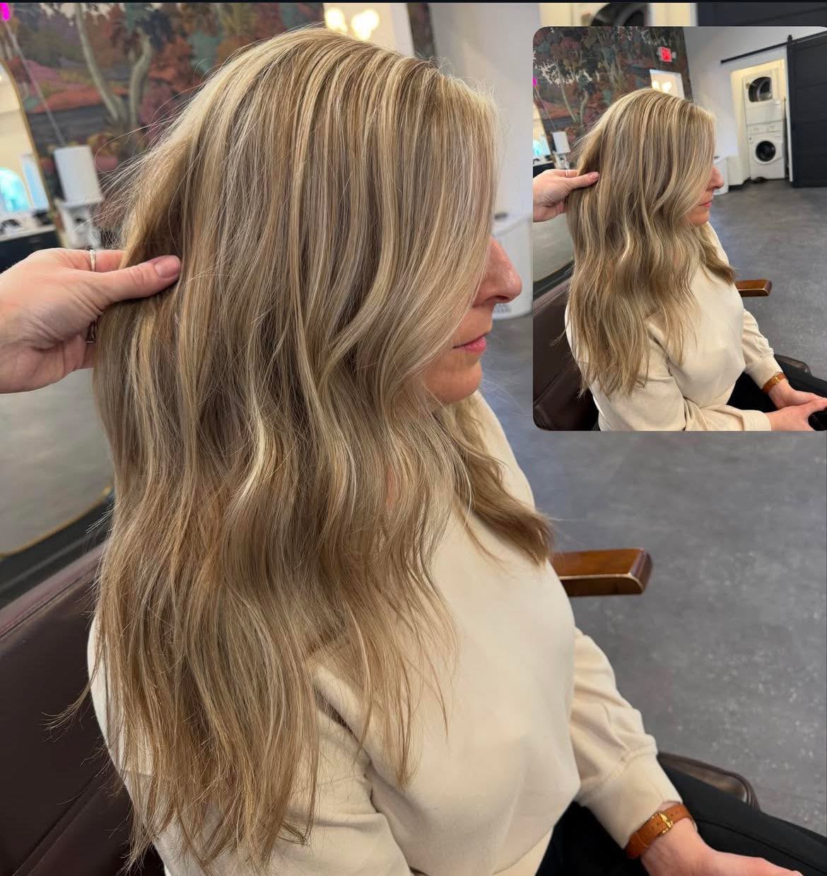 Beautiful highlight and fresh shape 😍
Hair by @charmedwards
•
•
•
#Charmariesalon #blonde #blacksburghairstylist #highlights #haircut