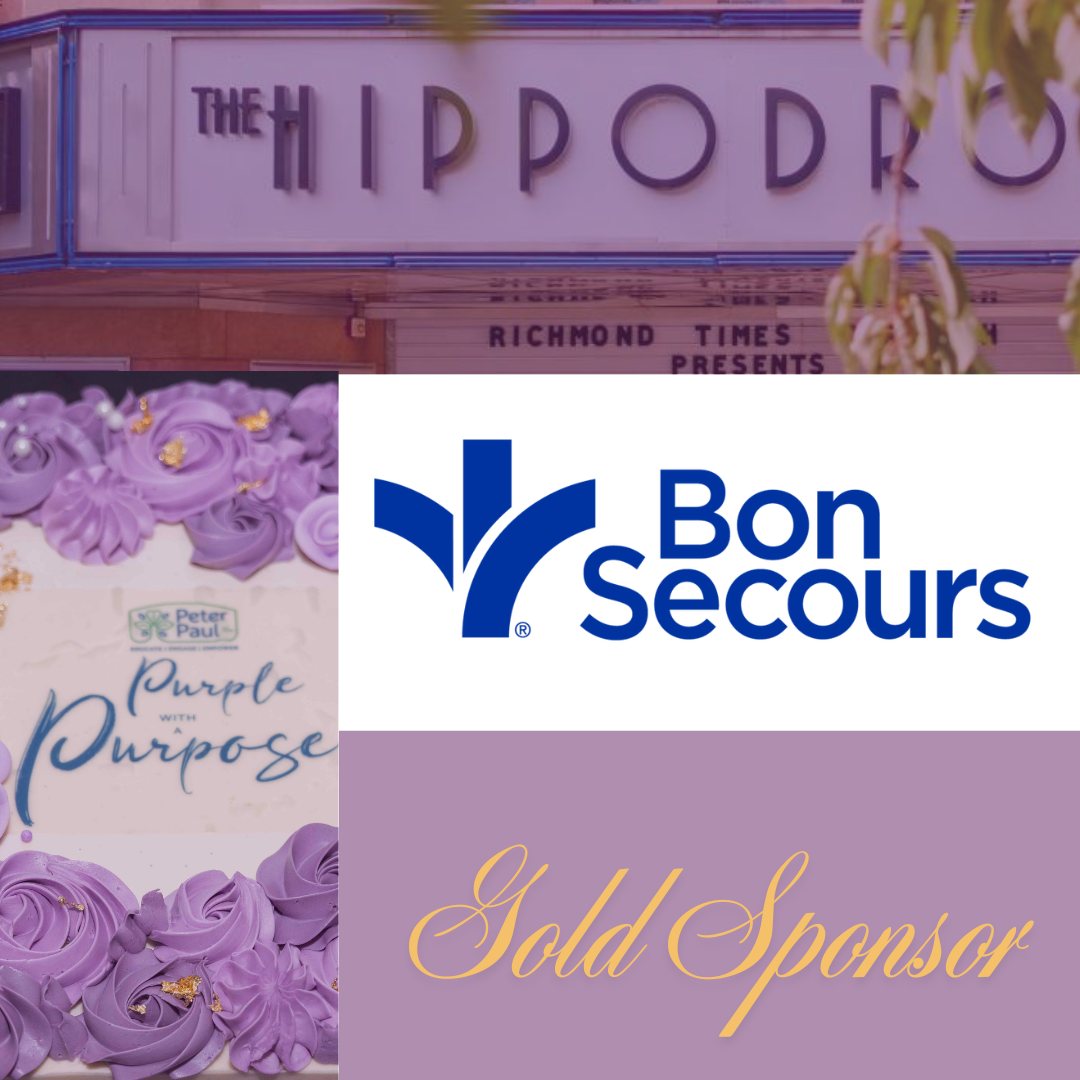With deep gratitude, we recognize our dedicated community partner Bon Secours (@bsmh_healthcare) as this year’s Gold Sponsor of Purple with a Purpose: Harlem Nights. A trusted leader in community‑focused health care, Bon Secours is guided by a mission to improve the health and well‑being of the communities they serve, especially those most in need.
Their network of hospitals, primary and specialty practices, and community-based programs works to ensure that individuals and families across Richmond have access to high‑quality, compassionate care. Bon Secours’ presence in Richmond reflects a long‑standing commitment to meeting diverse needs and supporting community well‑being.
Through their generous support, Peter Paul can continue expanding educational opportunities, strengthening family resources, and deepening community engagement throughout the East End. Their partnership plays a meaningful role in helping children and families thrive.
We are thankful for the positive impact their generosity brings to our community.
Know an organization looking to make a real difference? We are seeking sponsors.
If you, your group, or organization would like to sponsor this event, please contact Dai Michelle at dmichelle@peterpaulrva.org.
�You can learn more about the benefits of event sponsorship here: https://bit.ly/4uAe8mf