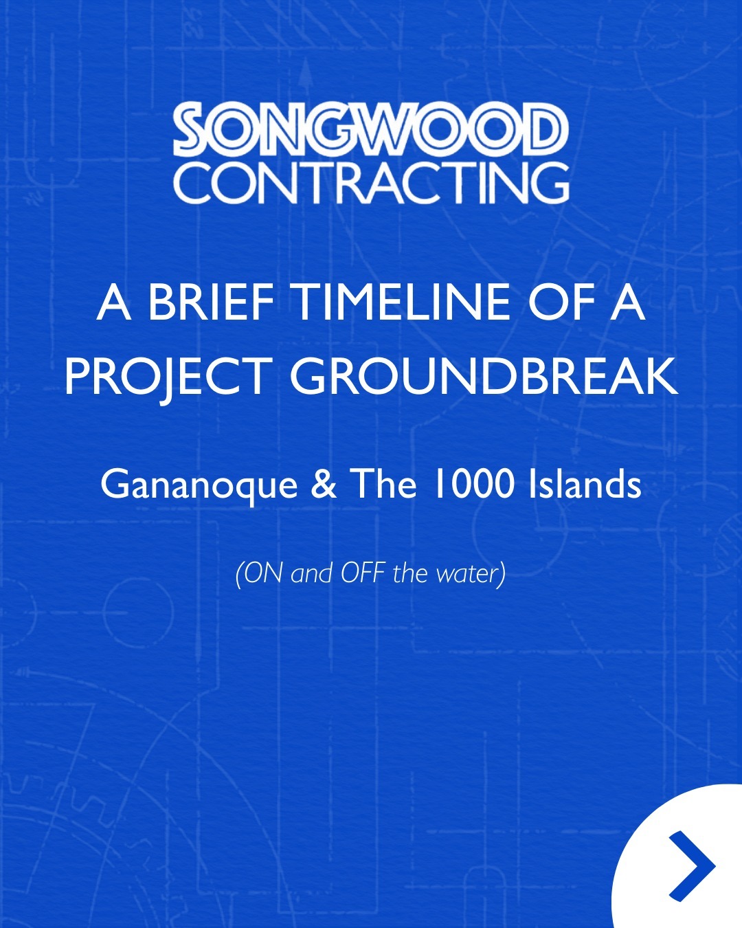 We bring your dream builds to life.
We work all throughout Leeds and The Thousand Islands (on and off the water). We build and renovate homes with health, comfort, and efficiency in mind, helping our clients save money in the long run.
Check out our website or contact us to see how we can partner with you to build your dream home.
#RemoteBuild #ProjectManagement #SongwoodContracting #ThousandIslands #TorontoToTheIslands #OttawaBusiness #luxuryconstruction