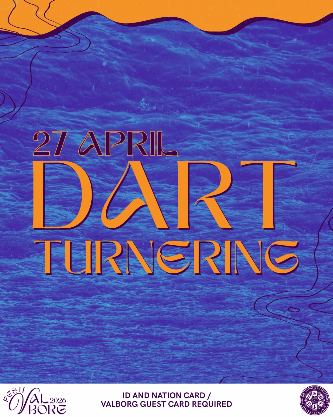 🌄 Eventet för dig som älskar dartsöndagar på Orvars krog - kom och ställ upp i Dartturnering på Liveborg! 🌄
Oavsett om du är en rutinerad kastare eller aldrig hållit i en pil tidigare, är du välkommen att delta. Turneringen är gratis och hålls på vår innergård.
Anmälan öppnar den 24 mars kl 13:00. Begränsade platser, först till kvarn gäller.
Datum och tid: Måndag 27 april, 16:00
Plats: Innergården på Norrlands nation
Kostnad: Gratis!
Spelformat: 301 straight out
Så, skärp blicken på den röda cirkeln som bullseye är - kanske just du är den glada vinnaren av fina priser!
ID och nationskort / valborgsgästkort krävs.
___
🌄 The event for people who love Darts Sundays at Orvars krog - come and compete in a Dart Tournament at Liveborg! 🌄
Whether you are an experienced player or have never held a dart before, you are welcome to participate. The tournament is free and will be held in our courtyard.
Registration opens at March 24th at 13:00. Limited spots, first come first serve.
Date and time: Monday 27 april, 16:00
Location: Courtyard (Innergården) at Norrlands Nation
Price: Free!
Game format: 301 straight out
So, focus your gaze on the red circle that is the bullseye - maybe you will be the lucky winner of prizes!
ID and nation card / valborg guest card are required.