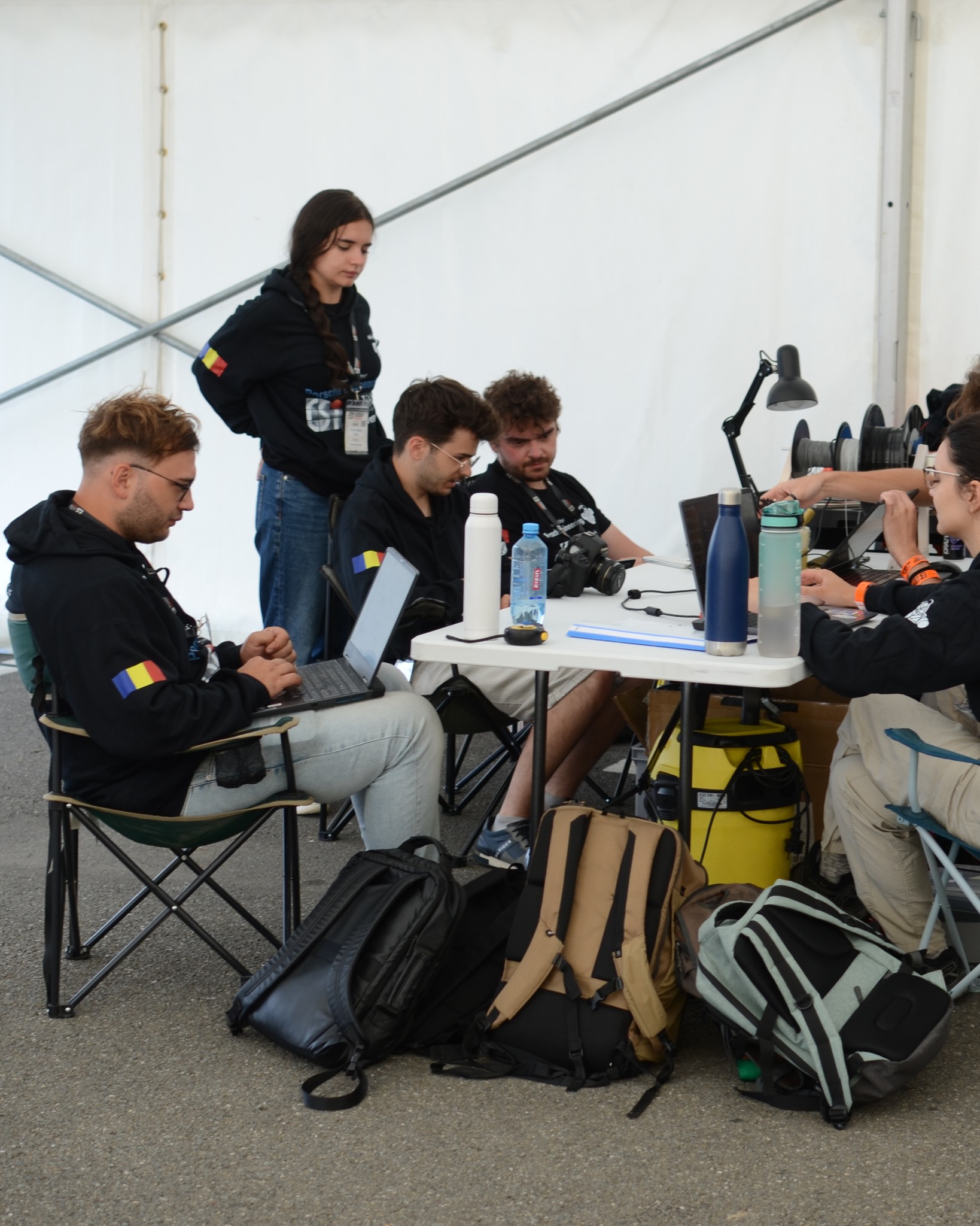 some teams bring tools. some bring a desk lamp. we respect both. 🪔
.
.
.
#fsbalkans #formulastudent