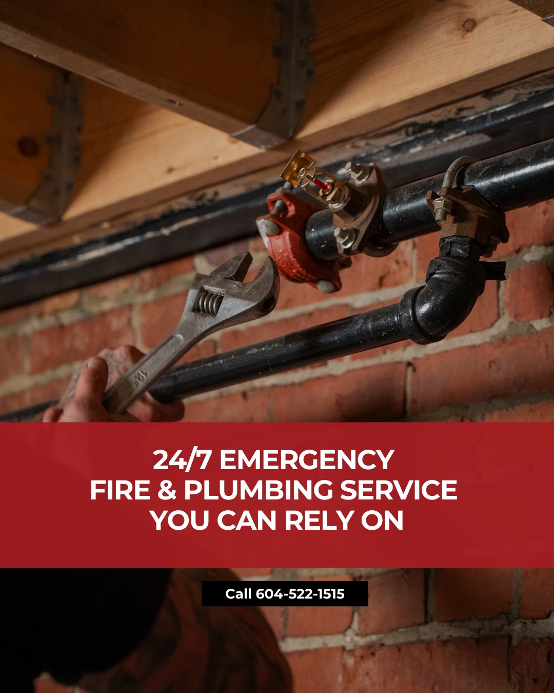 When something fails, you need a team that answers.
Royal City Fire Supplies provides 24/7 emergency fire and plumbing services you can count on. From urgent sprinkler repairs to critical system issues, our certified technicians respond quickly to protect your property and restore safety.
Any time. Any day. No compromises.
Call 604-522-1515 for immediate assistance.
#EmergencyFireService #24HourSupport #SprinklerRepair #FireProtectionExperts #RoyalCityFire #AlwaysOnCall