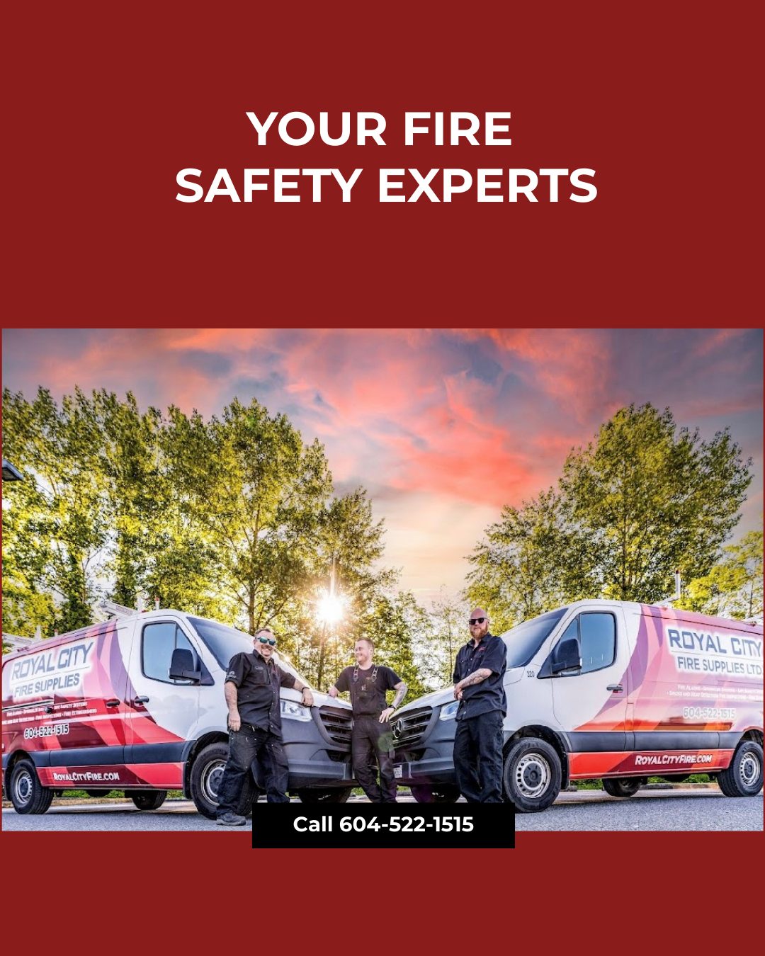 When it comes to fire protection, experience and expertise matter.
Royal City Fire Supplies is proud to be your trusted partner in life safety—providing inspections, installations, maintenance, and 24/7 emergency support across Metro Vancouver.
Our team is committed to protecting your people, your property, and your peace of mind.
Call 604-522-1515 to speak with your fire safety experts today.
#FireSafetyExperts #RoyalCityFire #LifeSafetyProfessionals #FireProtectionServices #24HourSupport #ProtectWhatMatters