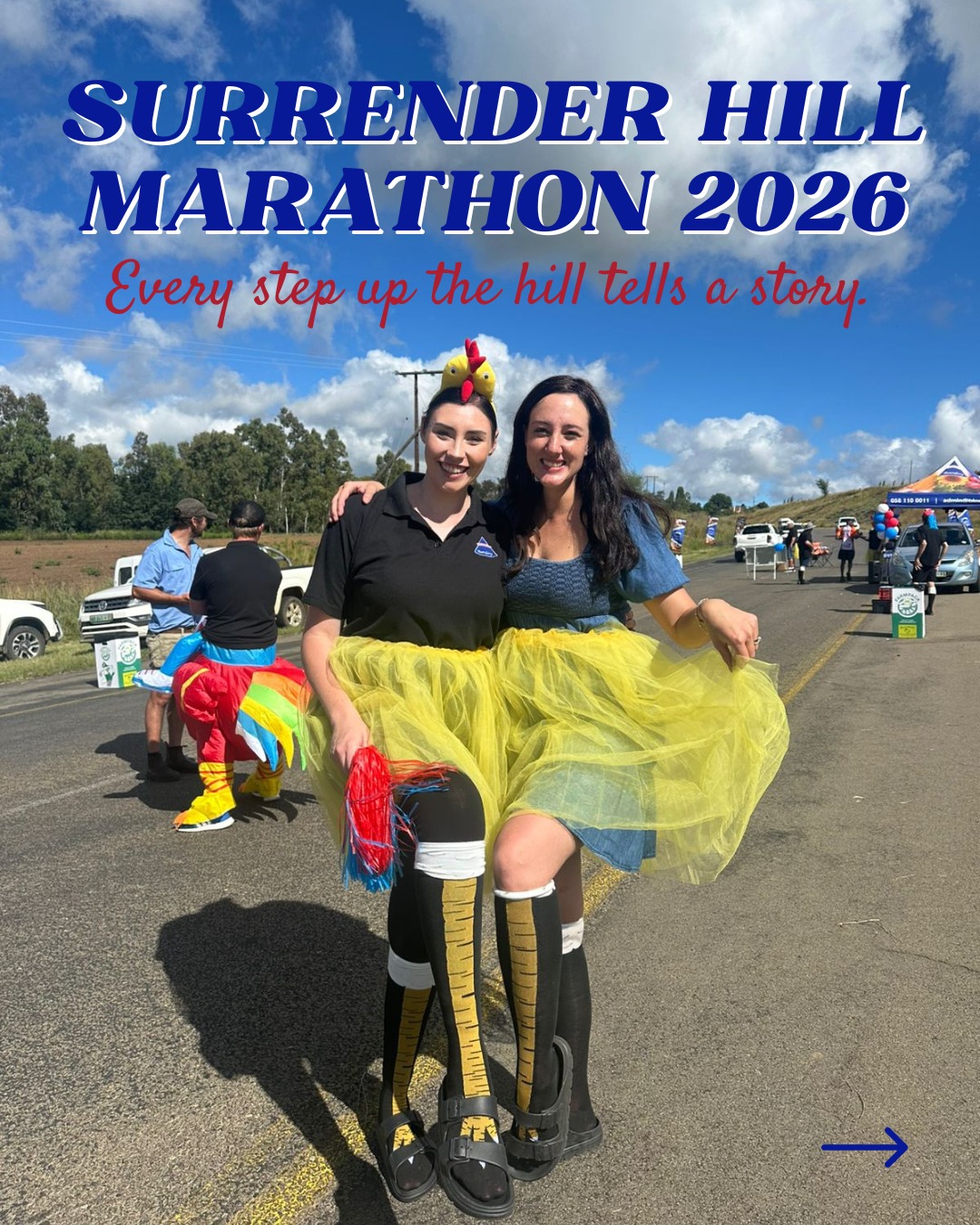 Well done to every athlete who took part in the Surrender Hill Marathon.π
The determination and spirit on the route were inspiring to see. Bloukruin Boerdery was proud to support the event with a water point along the way.
Thank you to @surrenderhill_marathon for organising such a great race and bringing the running community together.
#BloukruinBoerdery #SurrenderHill #CommunitySupport