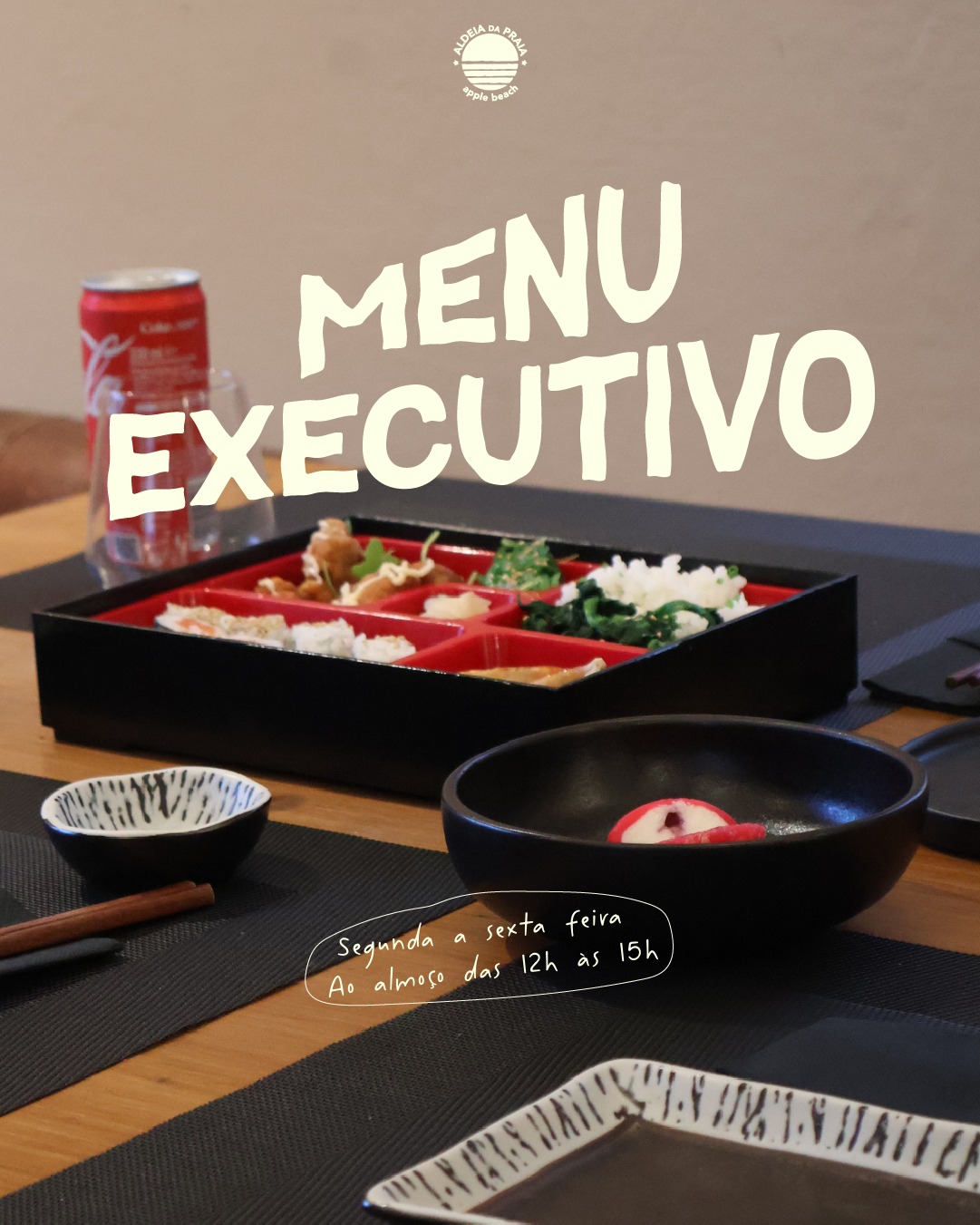 🇵🇹 De segunda a sexta, entre as 12h e as 15h, há um novo motivo para almoçar na Aldeia.
Por 17€, o menu inclui:
🥤 bebida
🥟 entrada
🍜 sopa miso
🍱 bentô ou poke
🍡 mochi & mini brownie
☕ café
Um almoço completo, leve e cheio de sabor, perfeito para uma pausa tranquila a meio do dia.
Disponível no @matsu_wine_sushi, na Aldeia da Praia.
🇬🇧 🍱 Matsu Executive Lunch Menu
From Monday to Friday, between 12pm and 3pm, there’s a new reason to have lunch at Aldeia.
For 17€, the menu includes:
🥤 drink
🥟 starter
🍜 miso soup
🍱 bentō or poke
🍡 mochi & mini brownie
☕ coffee
A complete, light and flavourful lunch — perfect for a relaxed midday break.
Available at @matsu_wine_sushi, in Aldeia da Praia.
#AldeiaDaPraia #Sushi #MenuExecutivo #AlmoçoSushi #SushiSintra