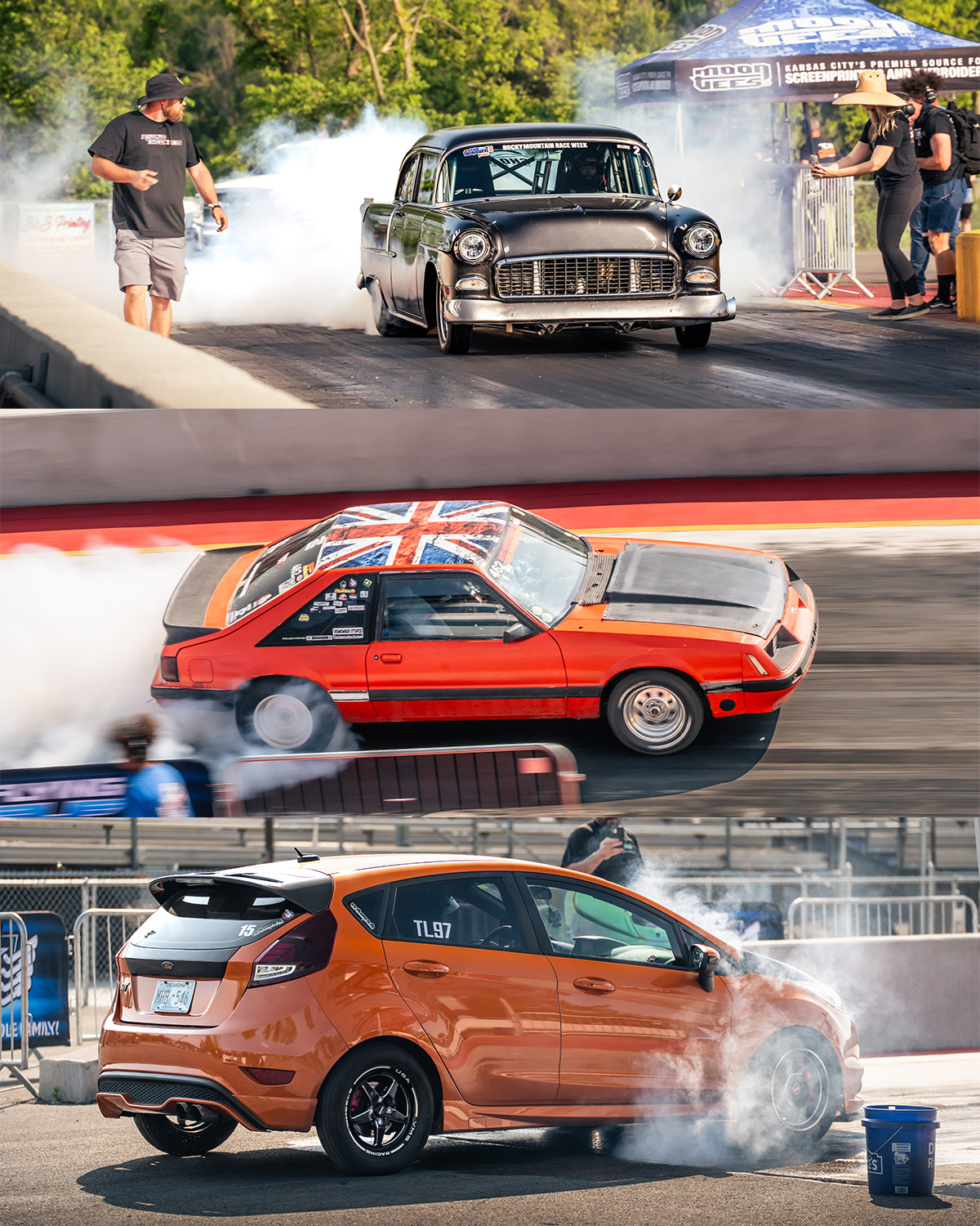 Drop your best burnout in the comments! 💨🔥
Nothing beats the smell of burnt rubber and the sight of a massive smoke cloud at the start of a run. Whether you're heating up the tires for the strip or just showing off for the crowd at Rocky Mountain Race Week, we want to see your best clips and photos!
Let's see who's bringing the most heat. 👇
#rockymountainraceweek #rmrw #burnout #burnouts #burntrubber #smokeshow #dragracing #streetcar #racecar #sendit #carculture #horsepower