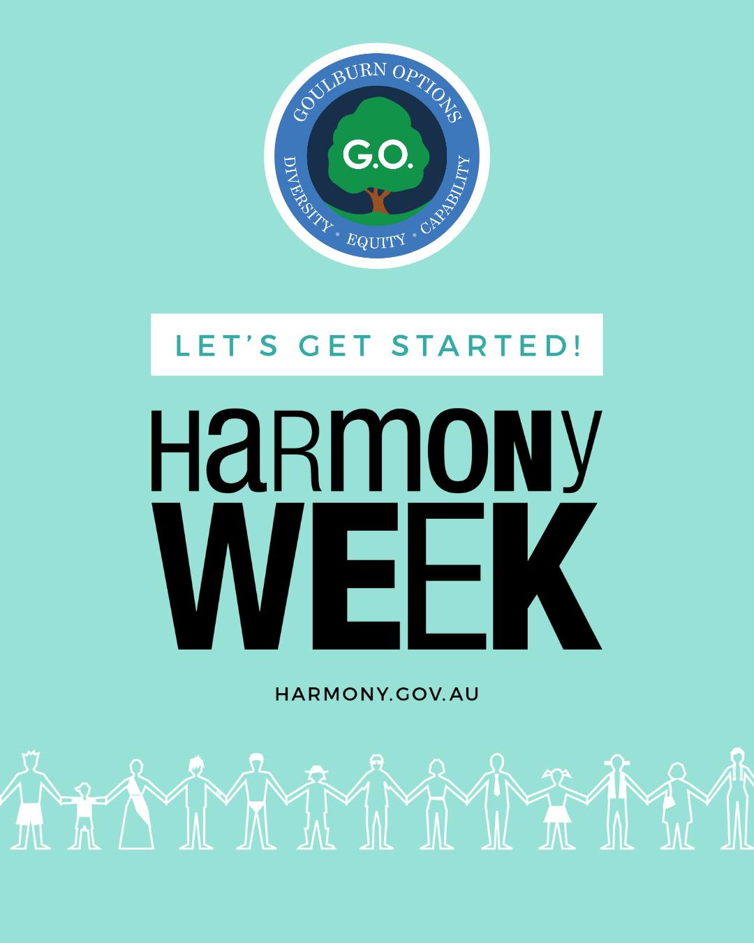 🤩✨🌏 EVERYONE BELONGS 🌏✨🤩
Happy Harmony Week from Goulburn Options!
This week we're talking all things diversity and inclusion, something we know well at our organisation. We'll be celebrating with Kindness Challenges, themed activities and we'll be making sure to WEAR ORANGE on Friday! Find out ways you too can get involved: https://www.harmony.gov.au/
#HarmonyWeek #EveryoneBelongs #GoulburnOptions #BiggestLifePossible #DisabilitySupportServices #DisabilitySupport