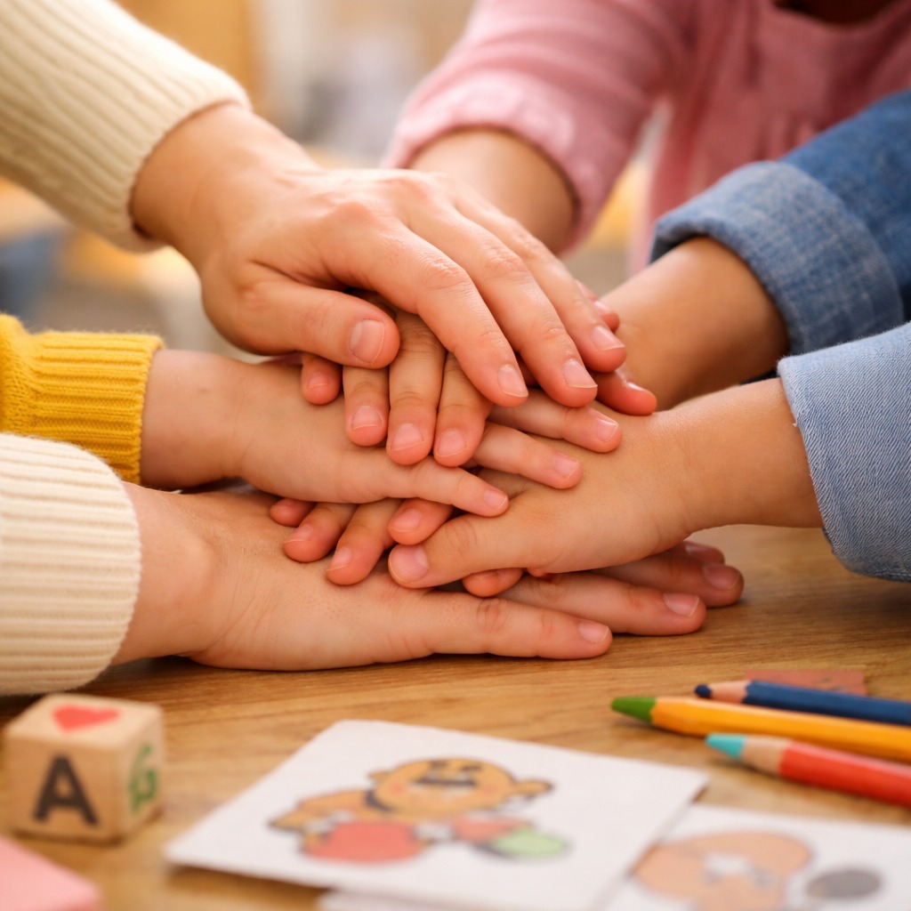 Da noi i bambini iniziano il loro percorso nel mondo delle lingue già dai 3 anni.
E fin dal primo momento, le nostre classi sono spazi dove i bambini possono sentirsi al sicuro per esplorare, giocare e crescere in fiducia mentre scoprono una nuova lingua. 🌱
Come insegnanti e proprietarie entrambe, sia Mandy che Francesca, sentiamo una grande responsabilità — non solo quella di insegnare una lingua, ma anche di proteggere l’infanzia di ogni bambino che entra dalla nostra porta. 💛
Per questo motivo cerchiamo di non pubblicare foto che mostrino il volto dei nostri piccoli studenti. Non perché non siamo orgogliose di loro — lo siamo tantissimo — ma perché alcuni momenti devono rimanere delicati, protetti e semplicemente loro.
L’infanzia è preziosa e passa in fretta. Vogliamo che i nostri studenti possano ridere liberamente, imparare con coraggio, fare errori ed essere semplicemente bambini, senza la sensazione di essere condivisi online. 🧸
Sappiamo anche che ogni famiglia ha i propri desideri e limiti quando si parla di social media. Mantenendo i volti dei bambini privati quando possibile, rispettiamo ogni genitore e costruiamo una comunità basata sulla fiducia e sul rispetto. 🤝
Quello che amiamo condividere sono invece i momenti dell’apprendimento — piccole mani che creano, bambini che si muovono, giocano, scoprono nuove parole e la piccola magia della lingua che prende vita. ✏️✨
Grazie per la comprensione di questa nostra scelta.
Alla First Class, prenderci cura dei nostri studenti verrà sempre prima dei contenuti online.