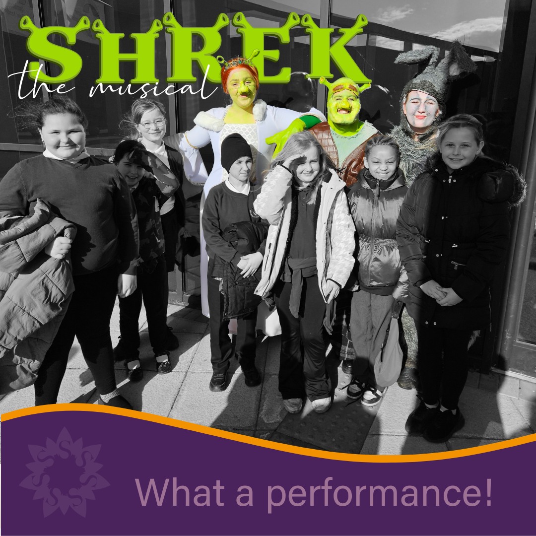 Our Year 5 pupils had a fantastic time visiting @oba_pboro to watch Shrek the Musical this week! 🎭
The performance was absolutely amazing – full of energy, humour, and brilliant singing.
A huge thank you to everyone at OBA for putting on such a wonderful show and for welcoming our pupils. It was a memorable experience and a real treat for our Year 5s!
.
.
.
#ormistonbushfieldacademy #shrekthemusical #year5 #MemorableExperience #winyates