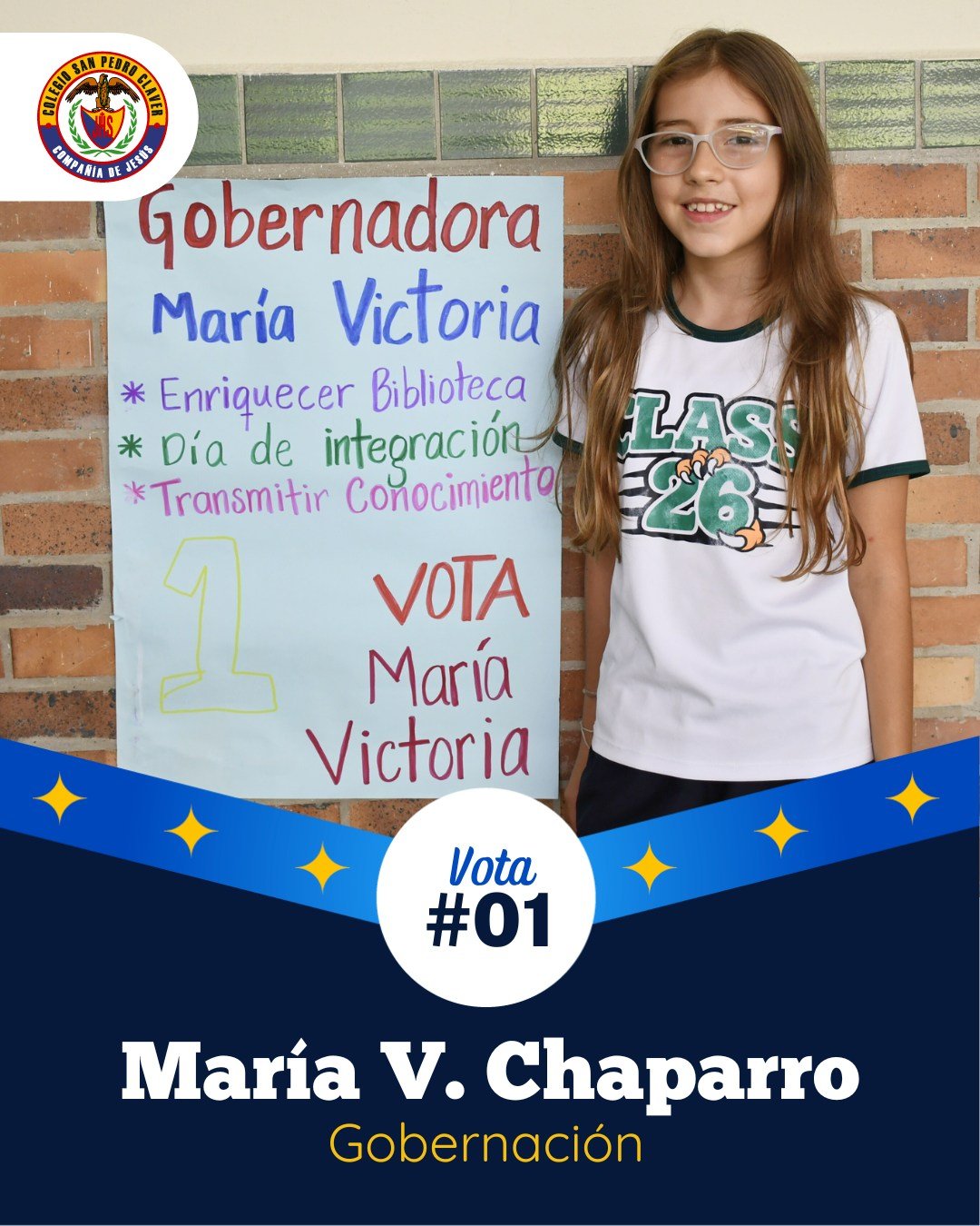 Formar líderes también es parte de nuestra misión educativa. 🌱
Los candidatos al Gobierno Escolar 2026, de la sede Campestre, han decidido representar a sus compañeros, poniendo sus talentos, ideas y espíritu de servicio para el bien de toda la comunidad educativa.
En la educativa ignaciana, el liderazgo nace del compromiso con los demás y del deseo de construir juntos una sociedad más justa, participativa y solidaria. 🤝
Por ello, el martes 17 de marzo viviremos una jornada democrática que nos invita a participar con responsabilidad, discernimiento y respeto por las diferentes propuestas. 🗳️
Cada voto es una oportunidad para fortalecer la participación estudiantil y seguir construyendo la comunidad que soñamos.
✨ ¡Participa! Tu voto también es una forma de servir a los demás.
#GobiernoEscolar2026 #ParticipaciónEstudiantil #LiderazgoClaveriano