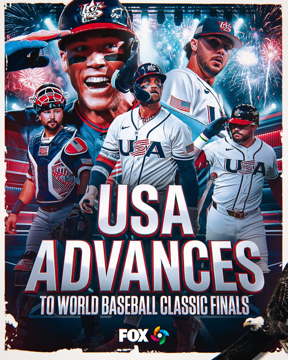 Cue #FreeBird!!! 🇺🇲🇺🇲🇺🇲🦅🦅🦅⚾⚾⚾ #wbcbaseball