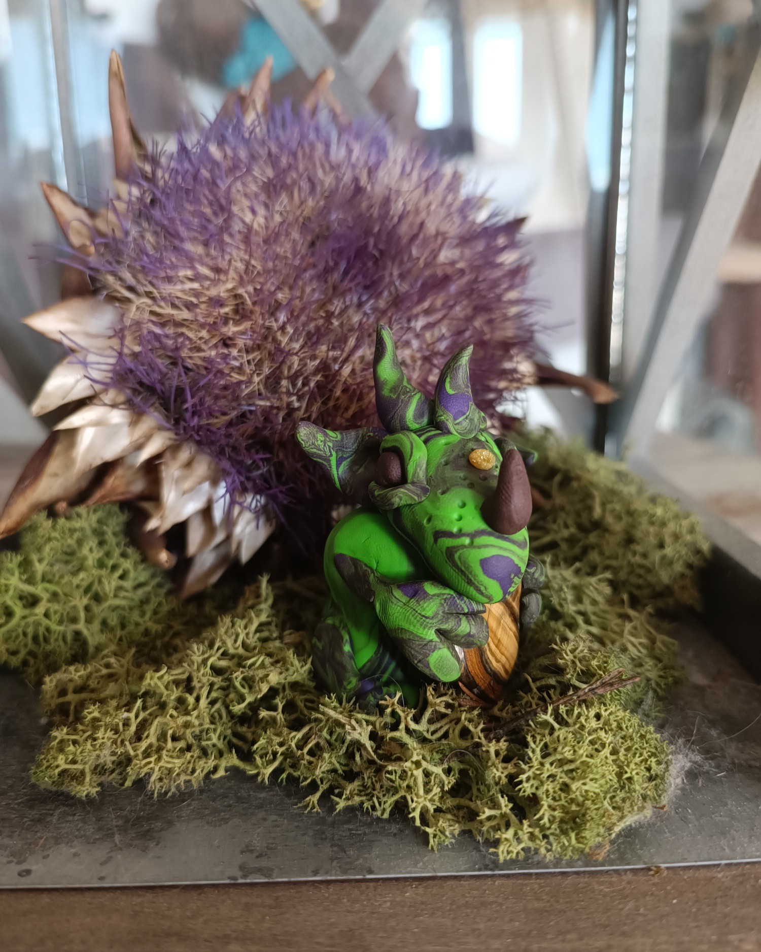 Hy ich bin Sep der Berg Drache 🐉 und einführe euch in den Berg Frühling 🌷den auf den Bergen ist man dem Himmel so nah 😁🏔️ LG Sep 👋 #bergliebe #drache #handmadewithlove #einzelstück #unikat