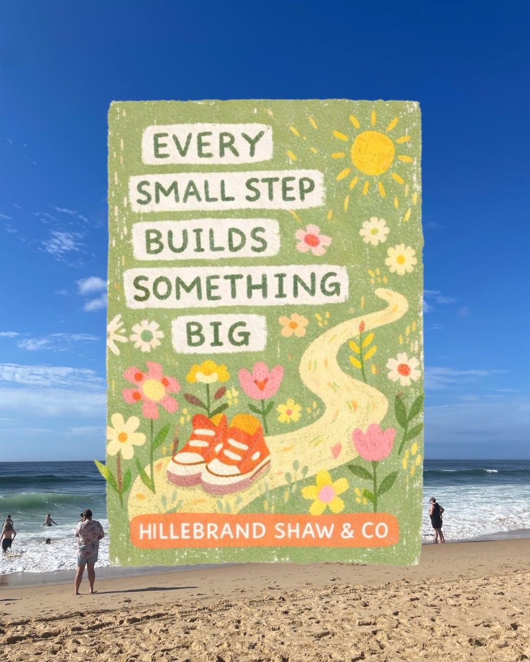 A little Saturday perspective ☀️
No giant leaps required - Just small steps, taken consistently.