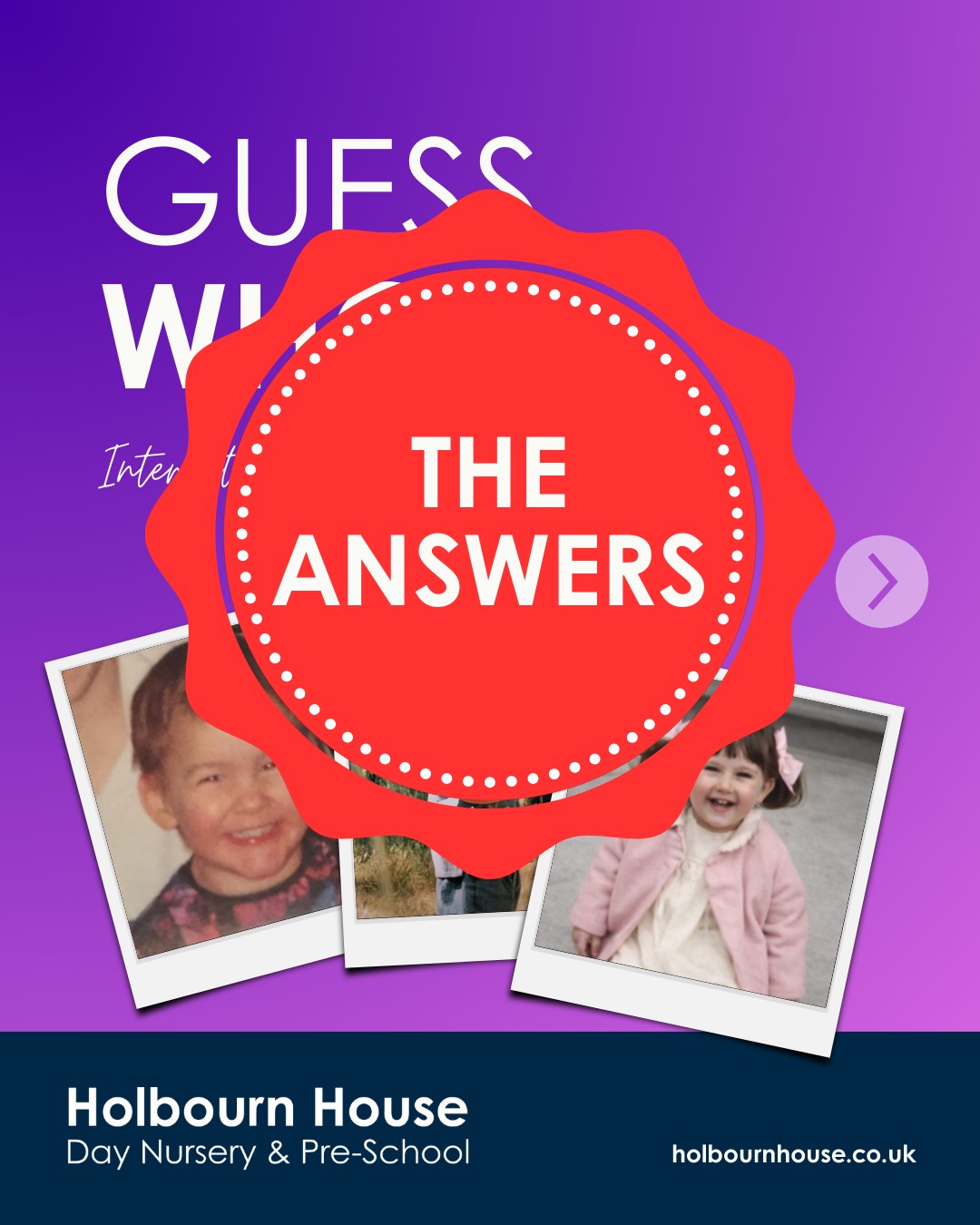 International Women's Day - THE ANSWERS! π
Here are the answers to Sunday's Guess Who picture quiz. How did you do? Let us know how many you got right in the comments π
#InternationalWomensDay #IWD2026 #HolbournHouse