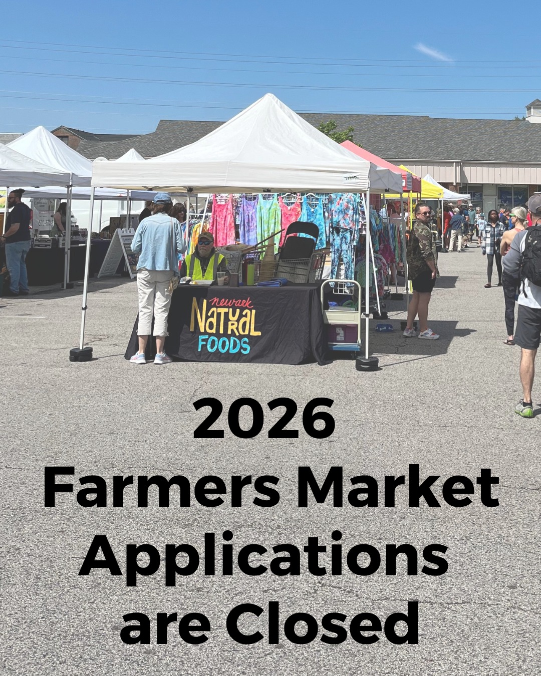 We have received a huge influx of applications for our 2026 farmers market season and can no longer accept any more vendors. Thank you to all that have taken an interest and submitted an application! May 3rd will be here in no time 👩🌾