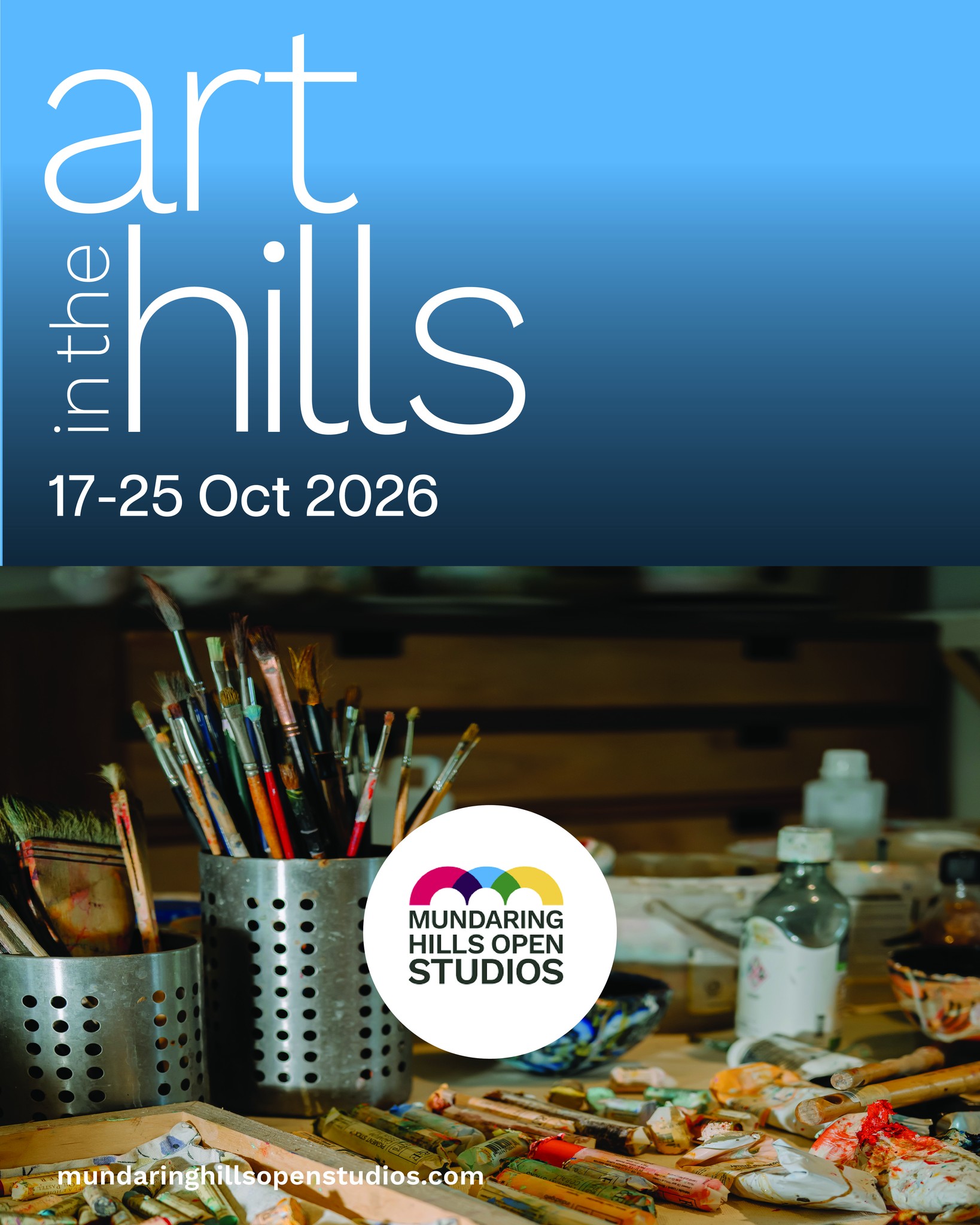 Sunday feels like a good day to talk about what’s coming next.
Last year Mundaring Hills Open Studios proved just how powerful art in the hills can be.
More than 4,000 visitors travelled through the Perth Hills exploring 30 studios and 4 venues, making over 17,000 studio visits across the nine day trail. On average, each visitor explored six studios, turning the event into a true art adventure through the region.
And the impact went well beyond the studios.
Over $670,000 worth of artwork was sold during the event.
87 percent of visitors stopped at local cafés and restaurants.
69 percent travelled from outside the Perth Hills to experience it.
The event also reached far beyond the hills.
Our annual brochure had a print run of 17,000 copies distributed across Perth and the Hills, while during the event our website recorded 13,700 visits and social media reached more than 520,000 views.
It’s a powerful reminder that Mundaring Hills Open Studios is more than an art trail. It’s a celebration of creativity, community and the unique experience of spending time in the hills.
Mundaring Hills Open Studios
#MundaringHillsOpenStudios #PerthHillsArt #PerthHills #ArtistsInTheHills #VisitPerthHills #SupportLocalWA