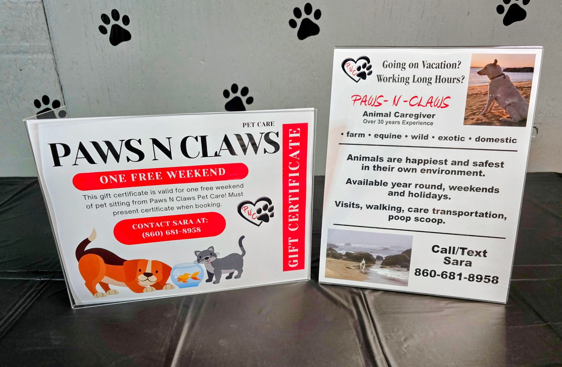 🐾🎟 Raffle Prize Spotlight! 🎟🐾
Pet parents, this one’s for you! One of our Paws for a Cause raffle prizes is a FREE weekend of pet sitting generously donated by Paws N Claws Pet Care! 🐶🐾
Just one of the 50+ raffle prizes helping us raise funds for Harlows Heroes. 💙
Join us Saturday, March 14 from 12pm–6pm at the New Britain VFW for a day of vendors, food, and raffles!
#PawsForACause #HarlowsHeroes #PetParents #ShopLocalCT #CTEvents #SupportK9s 🐾