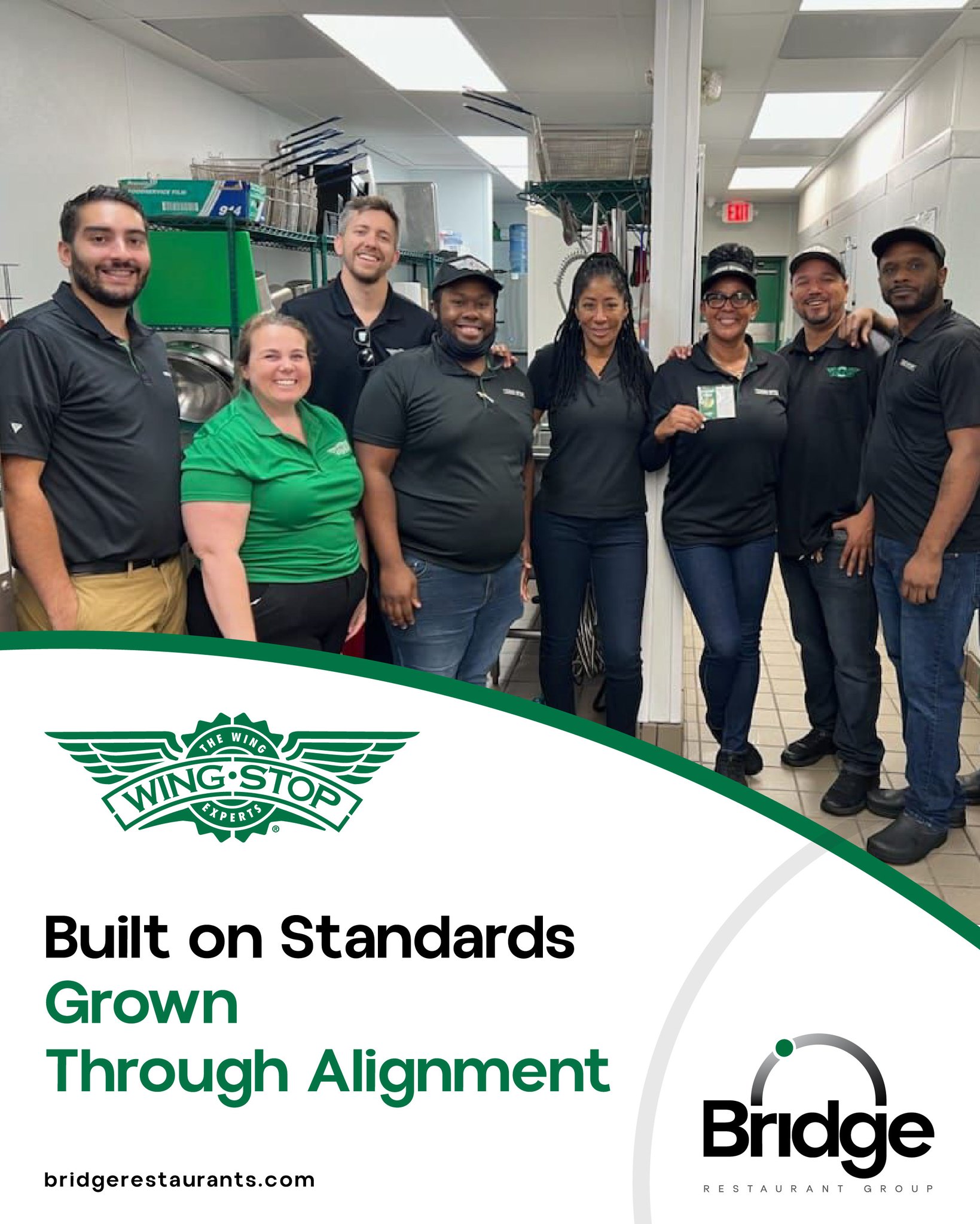 Bridge Restaurant Group doesn’t expand through opportunity alone.
We expand through alignment: leaders ready to earn progression, partners committed to disciplined scale, and stakeholders aligned with long-term value.
Standards aren’t flexible here. That’s what makes growth sustainable.
If you're looking for more than surface-level momentum, let’s connect.
https://www.bridgerestaurants.com/contact
#BuiltToScale #WinningCulture #DisciplinedGrowth #LeadershipMatters #StayAligned #HospitalityLife #GrowthMindset #StandardsMatter #LevelUp #BridgeRestaurants