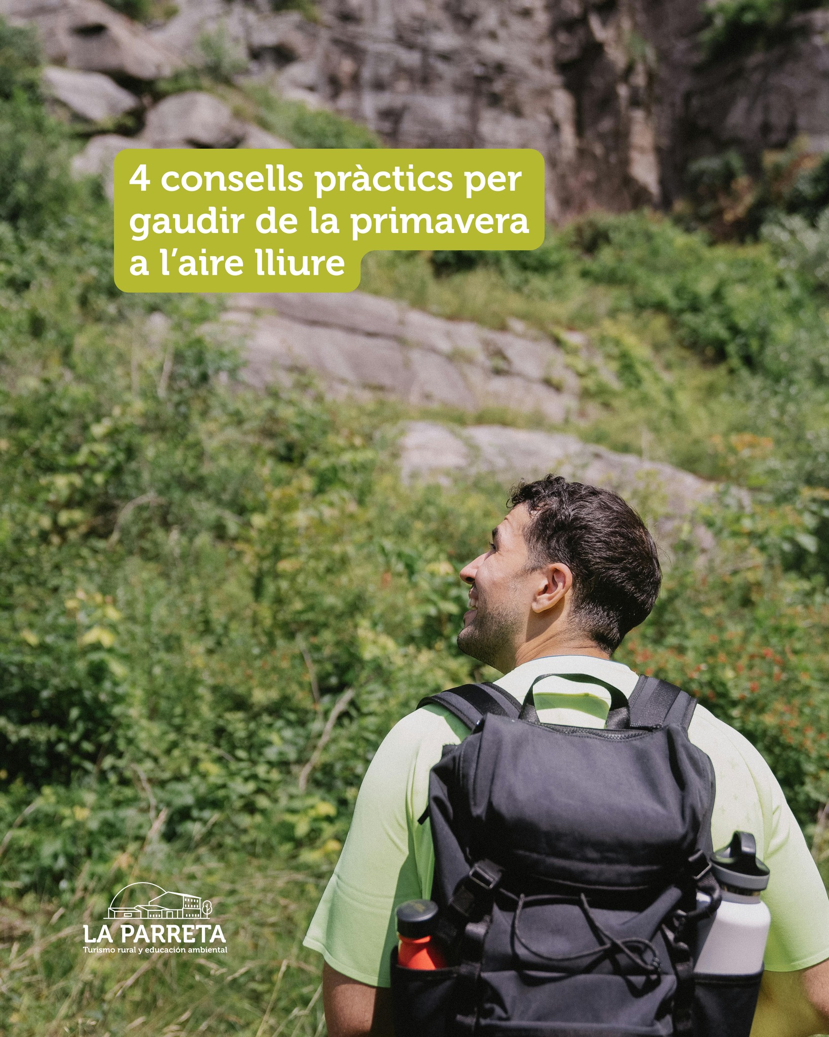 La primavera ja està ací, i amb ella tornen els plans a l’aire lliure, les rutes per la natura i les ganes de passar més temps fora 🌸🌿
Per això vos deixem 4 consells pràctics perquè pugueu gaudir encara més d’esta època de l’any.
🌞 1. Porta sempre protecció solar
Encara que no faça molta calor, el sol de primavera ja és intens.
🧥 2. Vesteix per capes
Els matins i les vesprades encara poden ser fresques.
💧 3. No oblides l’aigua
Amb més hores de llum és fàcil allargar les rutes o passejades.
🥾 4. Tria calçat còmode
Un bon calçat farà que gaudisques molt més de qualsevol pla a la natura.
Guarda este post per als teus pròxims plans de primavera! ☀️🥾
#laparreta #alberglaparreta #turismocastellón #vilafranca #turismevilafranca #elsportsesautentic