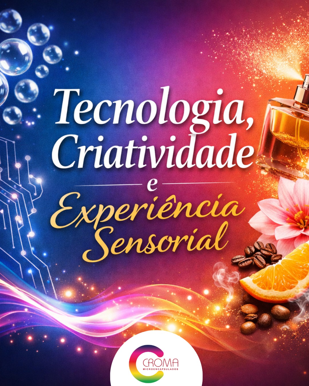 Tecnologia, criatividade e experiência sensorial.
A microencapsulação de fragrâncias permite criar materiais que surpreendem e encantam o público.
Com essa tecnologia, o aroma fica protegido dentro de microcápsulas e é liberado somente quando o material é tocado ou friccionado.
O resultado?
Uma comunicação que se vê, se toca… e se sente.