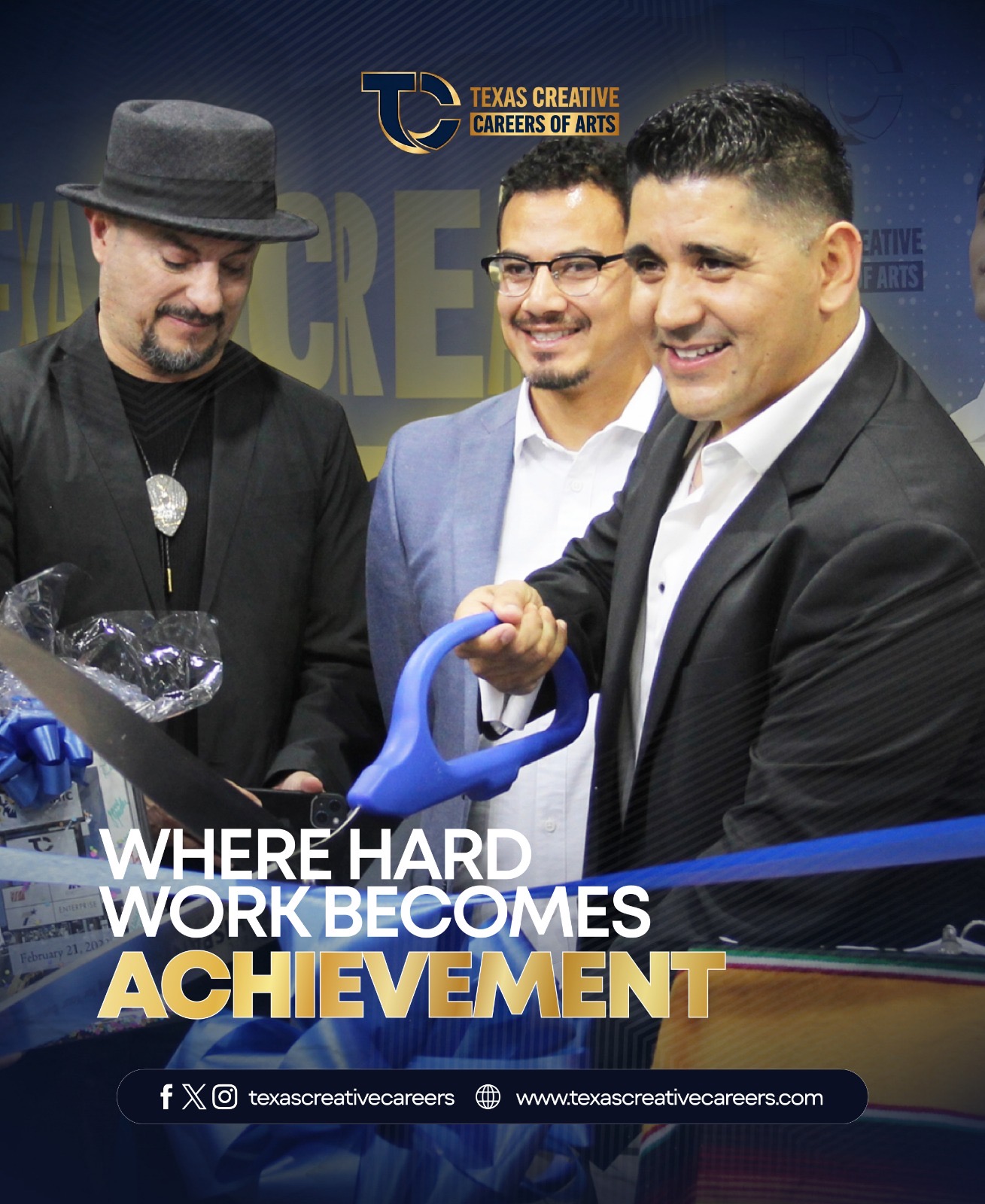 ✂️ Where hard work becomes achievement.
Every step forward starts with dedication, vision, and the courage to create something bigger.
At Texas Creative Careers of Arts, we turn effort into real results — and passion into purpose.
💼 Hands-on experience
🎯 Industry-ready skills
🚀 Opportunities that open doors
Success doesn’t happen by chance… it’s built here.
👉 Start your journey: www.texascreativecareers.com
#TexasCreativeCareers #AchievementUnlocked #CreativeSuccess #CareerGrowth #FutureReady #CreativeStudents #SuccessJourney #ElPaso #BuildYourFuture