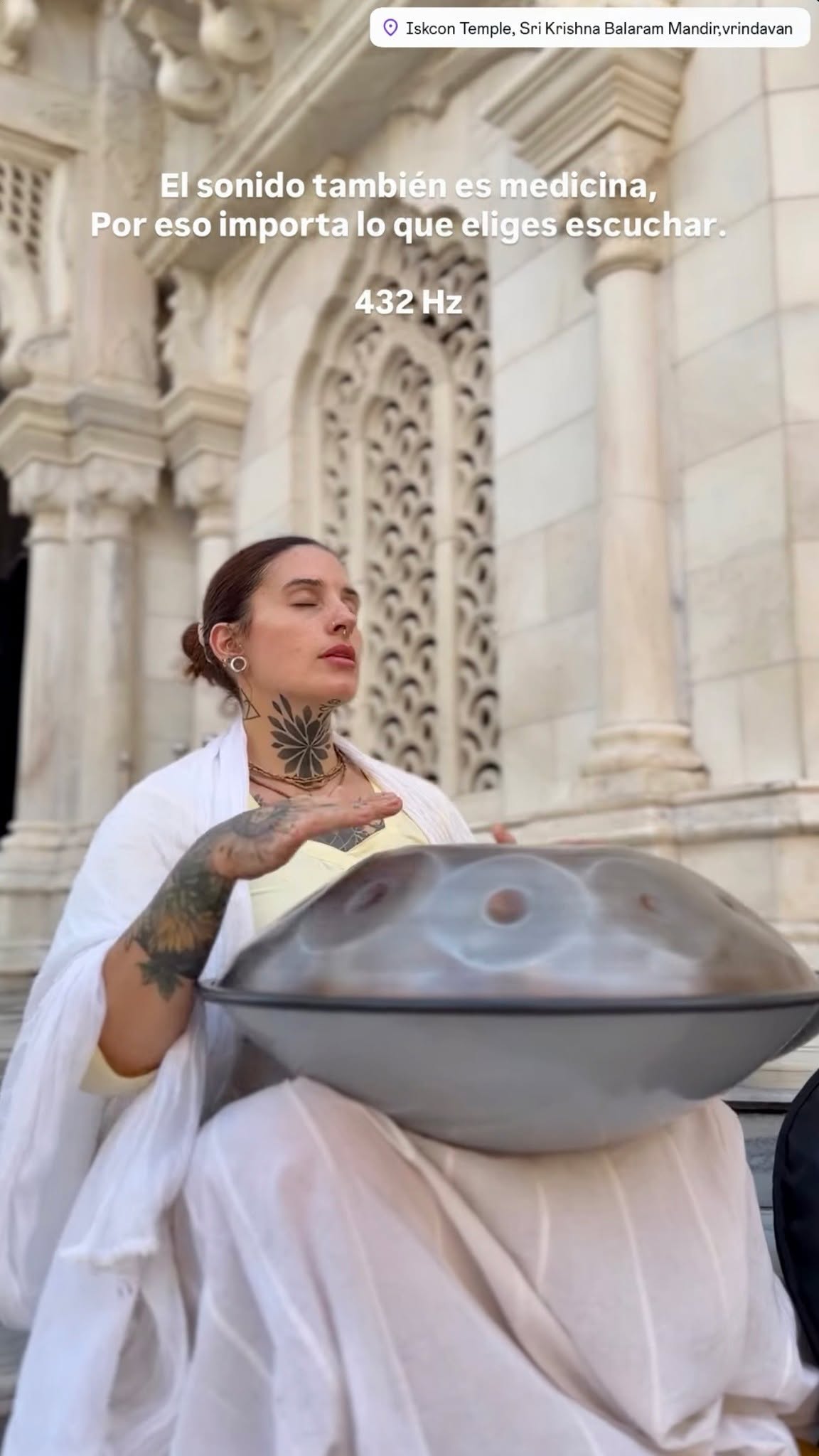 Listen and remain—Harmonic Art handpan. 🧘🎶 #MindfulAttention #HarmonicArt