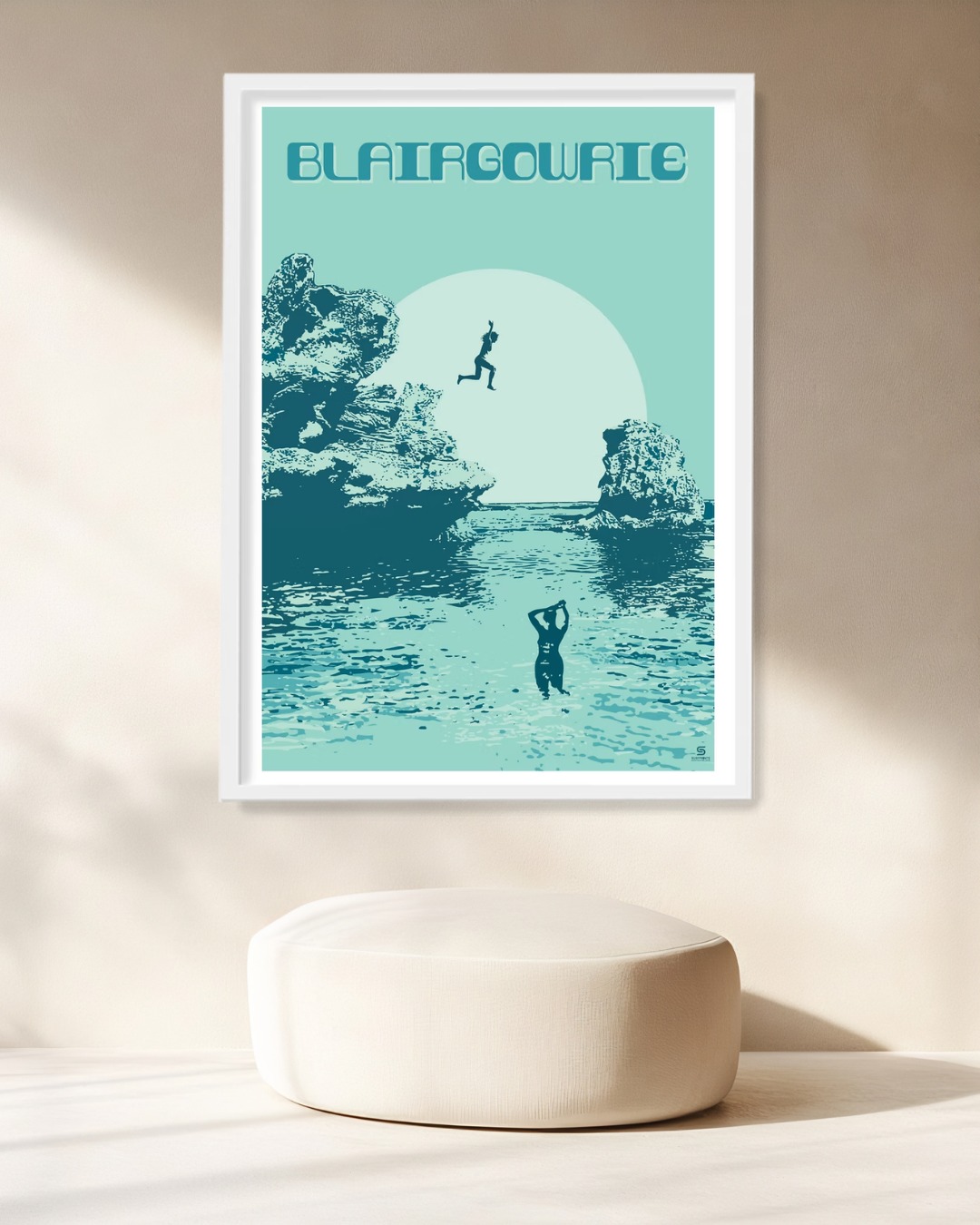 If you're a bit of a thrill seeker and the surfs not breaking, you can always enjoy the days of summer at the Blairgowrie rock pools.