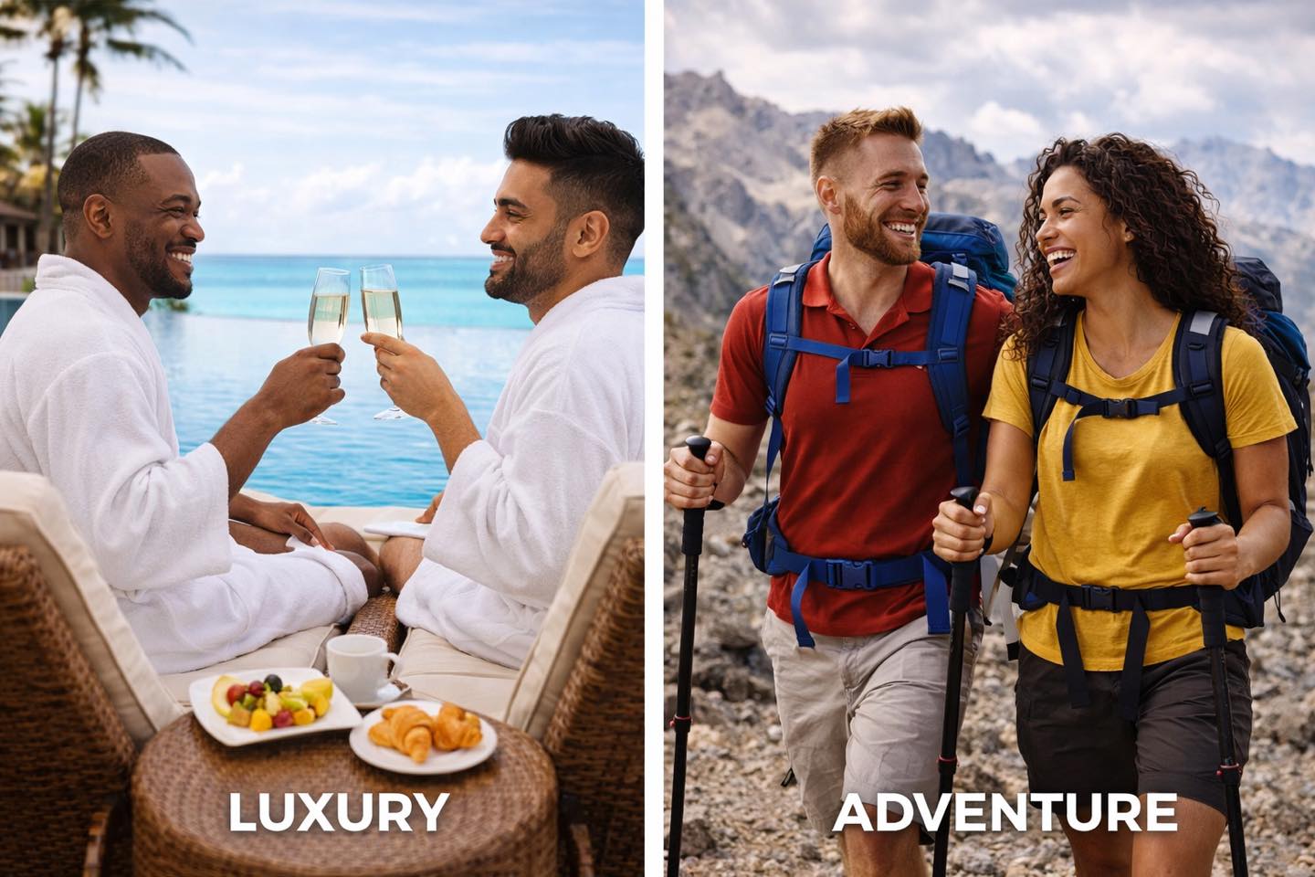 ✨ THIS OR THAT… what kind of holiday are you? 🌍
Is it 5 star hotels, spa days and a bit of pampering…
Room service, beautiful surroundings and everything feeling just that little bit special?
Or are you chasing experiences…
Hiking, exploring, seeing somewhere completely different and making stories to tell?
Luxury is about slowing down and enjoying the finer things
Adventure is about stepping out of your comfort zone and seeing the world differently
So tell me…
✨ Luxury
🌍 Adventure
👇👇👇
Whatever your style… I’ll make it happen 😉
📞 07856872978
☎️ 01843 223462
📧 nctravel@travel-pa.com
🌍 www.nctravel.co.uk
#ThisOrThat #TravelGoals #NCTravelUK