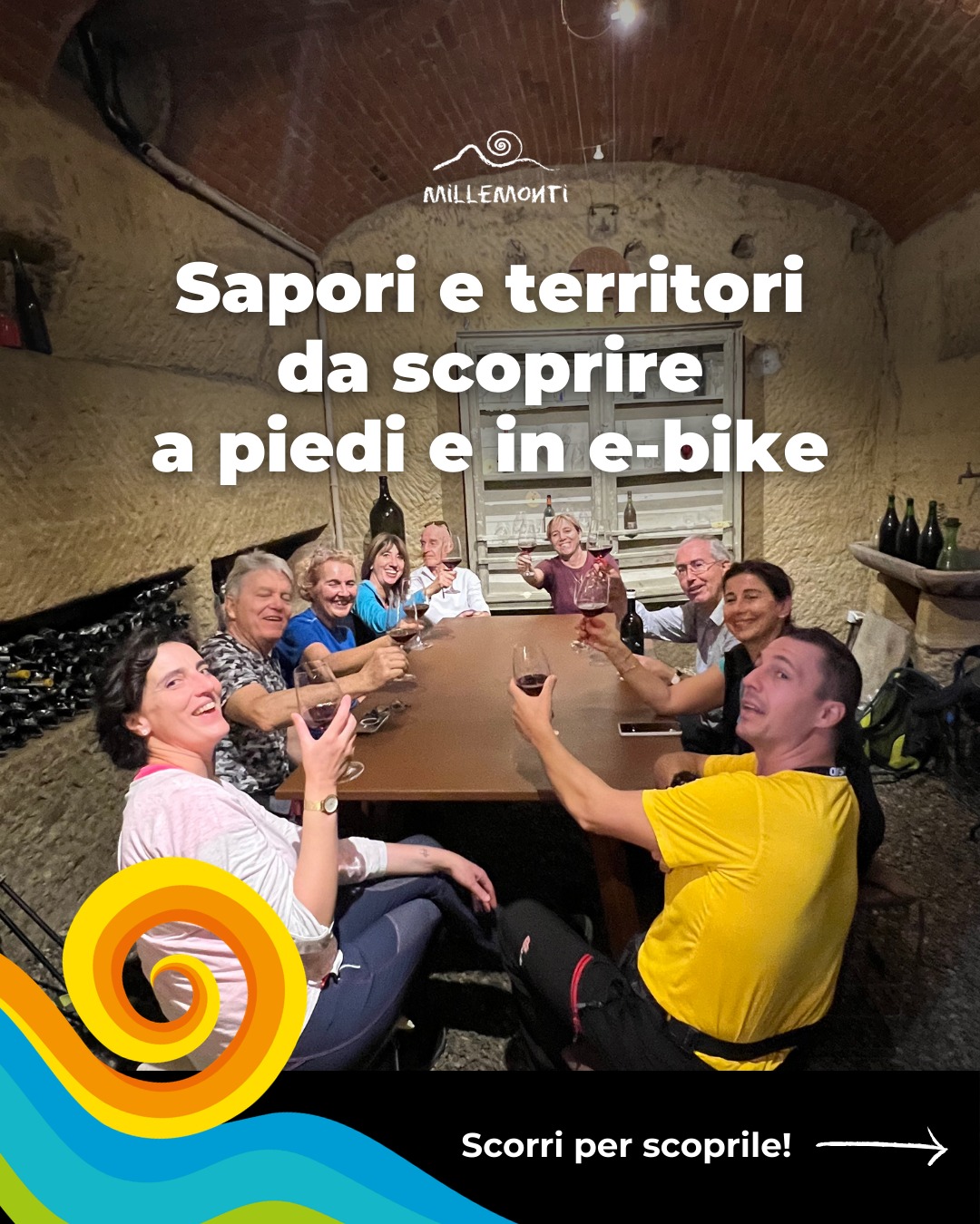 🍇🌿 Profumi di cantina, calici che tintinnano, tavole imbandite dopo una giornata all’aria aperta: quest’anno abbiamo preparato per te una collezione di viaggi che raccontano i territori attraverso ciò che sanno fare meglio - accogliere, coltivare, cucinare e brindare.
Esperienze da vivere passo dopo passo, pedalata dopo pedalata, assaggio dopo assaggio 🥾🚴♂️😋
👉 Scorri le immagini e scoprile subito oppure visita www.millemonti.it!
Scarponi a piedi, bici pronta… e calice al seguito.
🌍✨ Sei pronto a partire?
#millemonti #outdoors #trekking #ebike #emtb #viaggiare #viaggi #viaggio #vacanza #vacanze #viaggiotrekking #vacanzedigruppo #viaggiodigruppo #viaggioinbicicletta
@sportlandweb_ @kayland_official @rockexperienceofficial @guidealpinelombardia @guidealpine_italiane